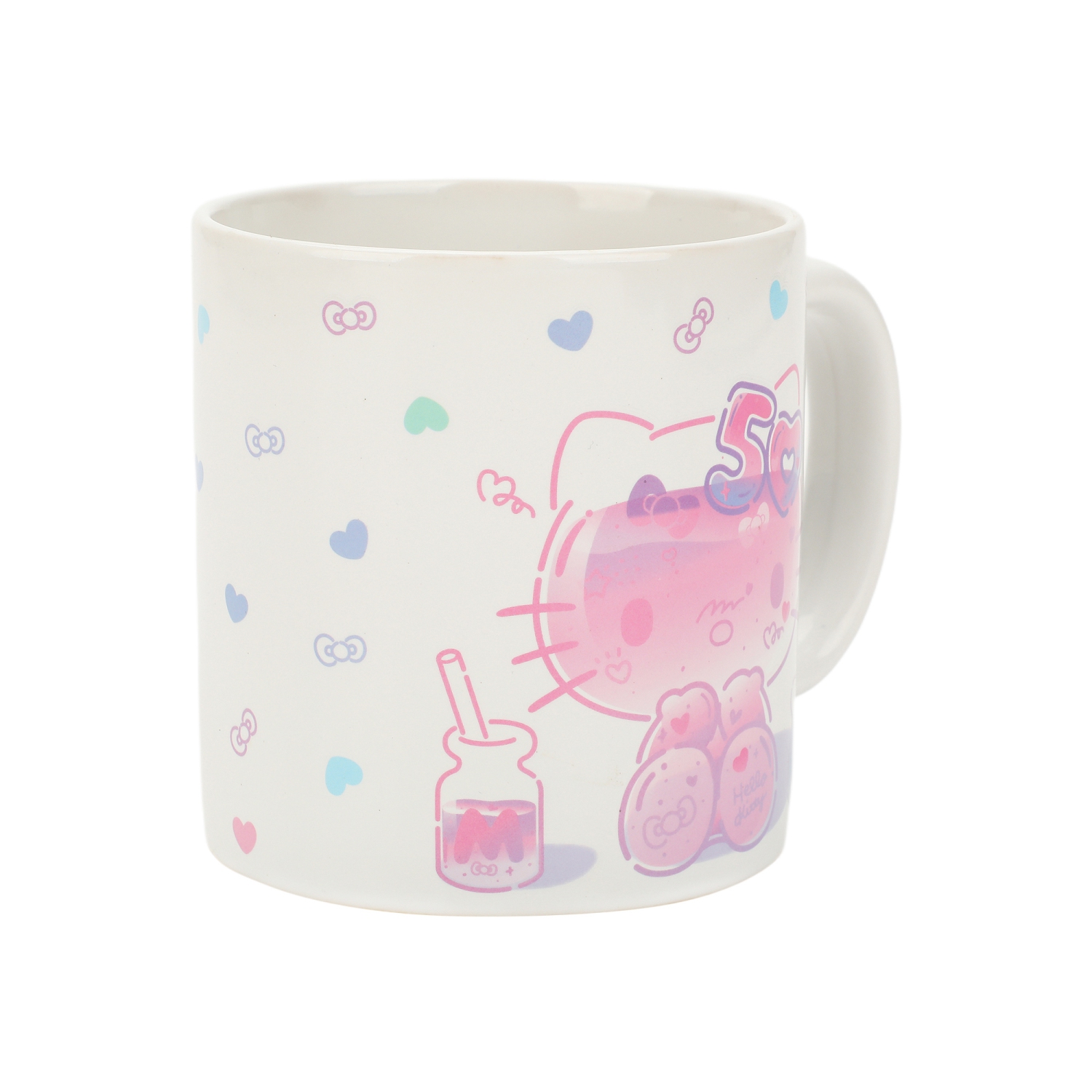 Tasse en céramique Hello Kitty 16&nbsp;oz, 50th anniversaire