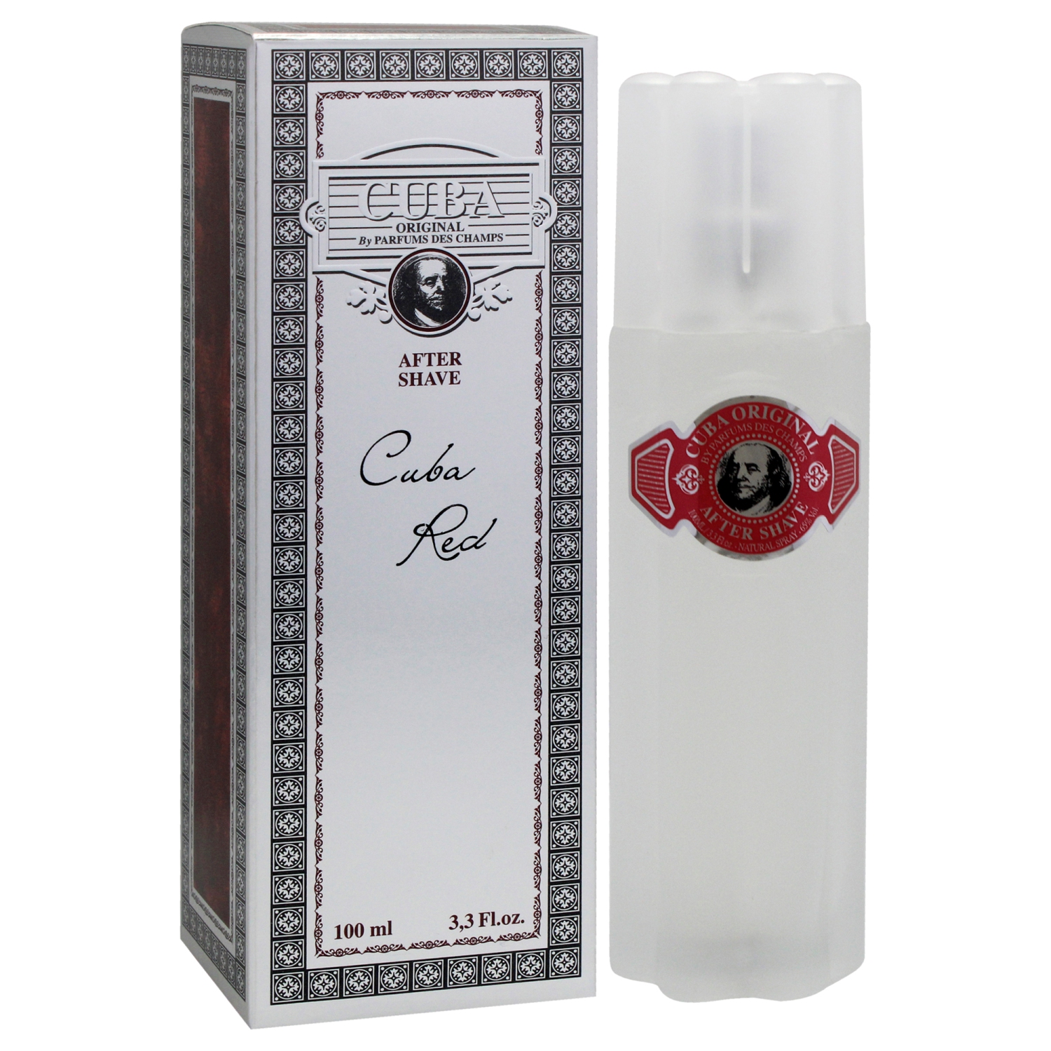 Cuba Red by Cuba for Men - 3.3 oz After Shave