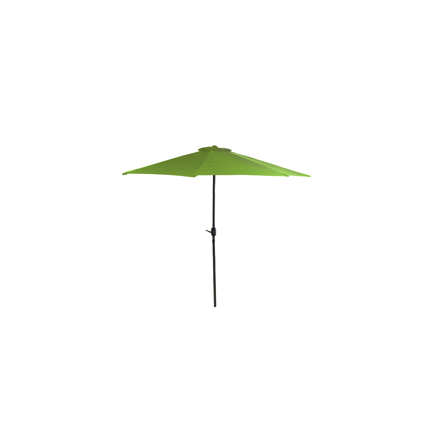 7.5' Outdoor Patio Market Umbrella with Hand Crank - Lime Green