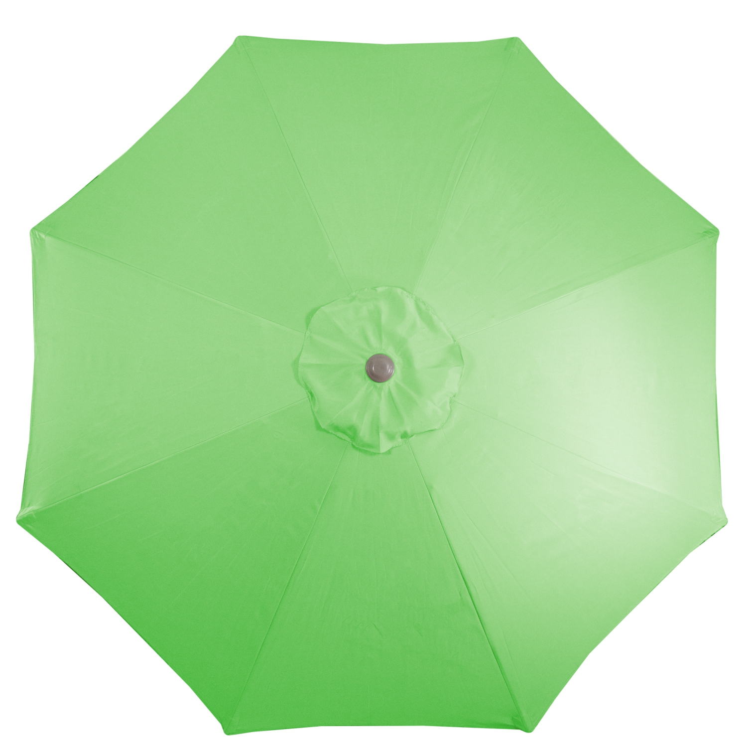 7.5' Outdoor Patio Market Umbrella with Hand Crank - Lime Green