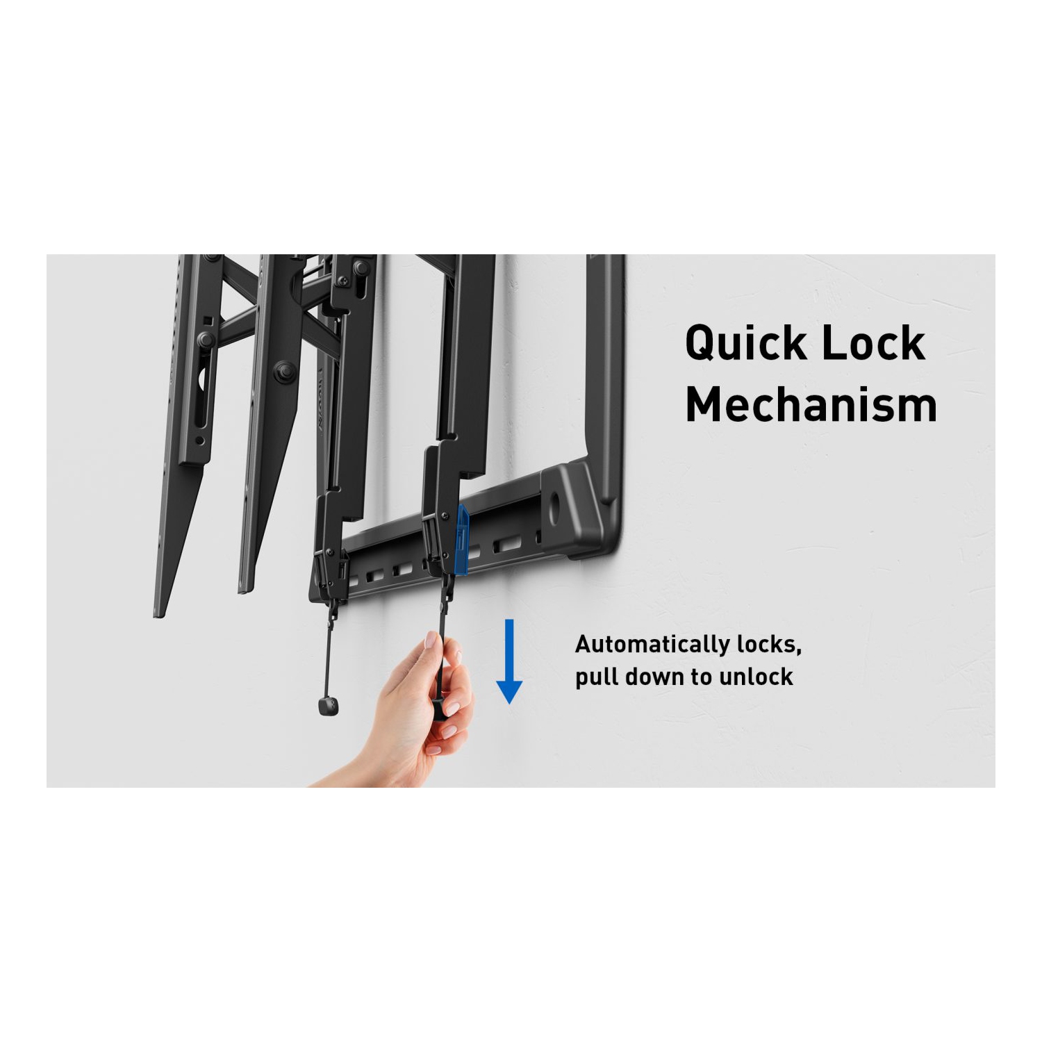 Ergo AV Extend and Tilt Mount for 46" - 100" TVs