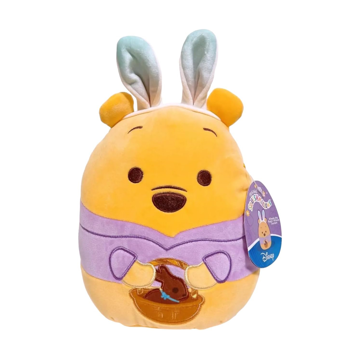 Squishmallows 2024 Easter Disney and Sanrio Squad Plush Toy (8" Easter Winnie The Pooh)