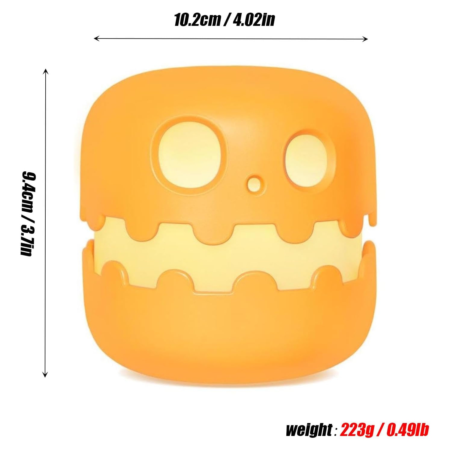 YOULIGHTS Pumpkin Night Light, Creative Rechargeable LED Cozy Lamps for Bedroom with Timer, Press to Light, Dimmable Bedside Lamp for Birthday,