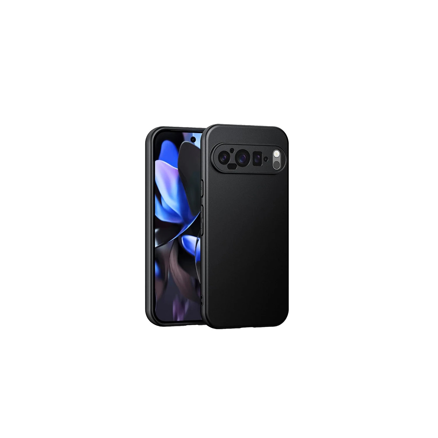 Habillage mince en TPUR givré mince et antichoc pour Pixel 9 de Google - Étui mat de luxe pour Pixel 9