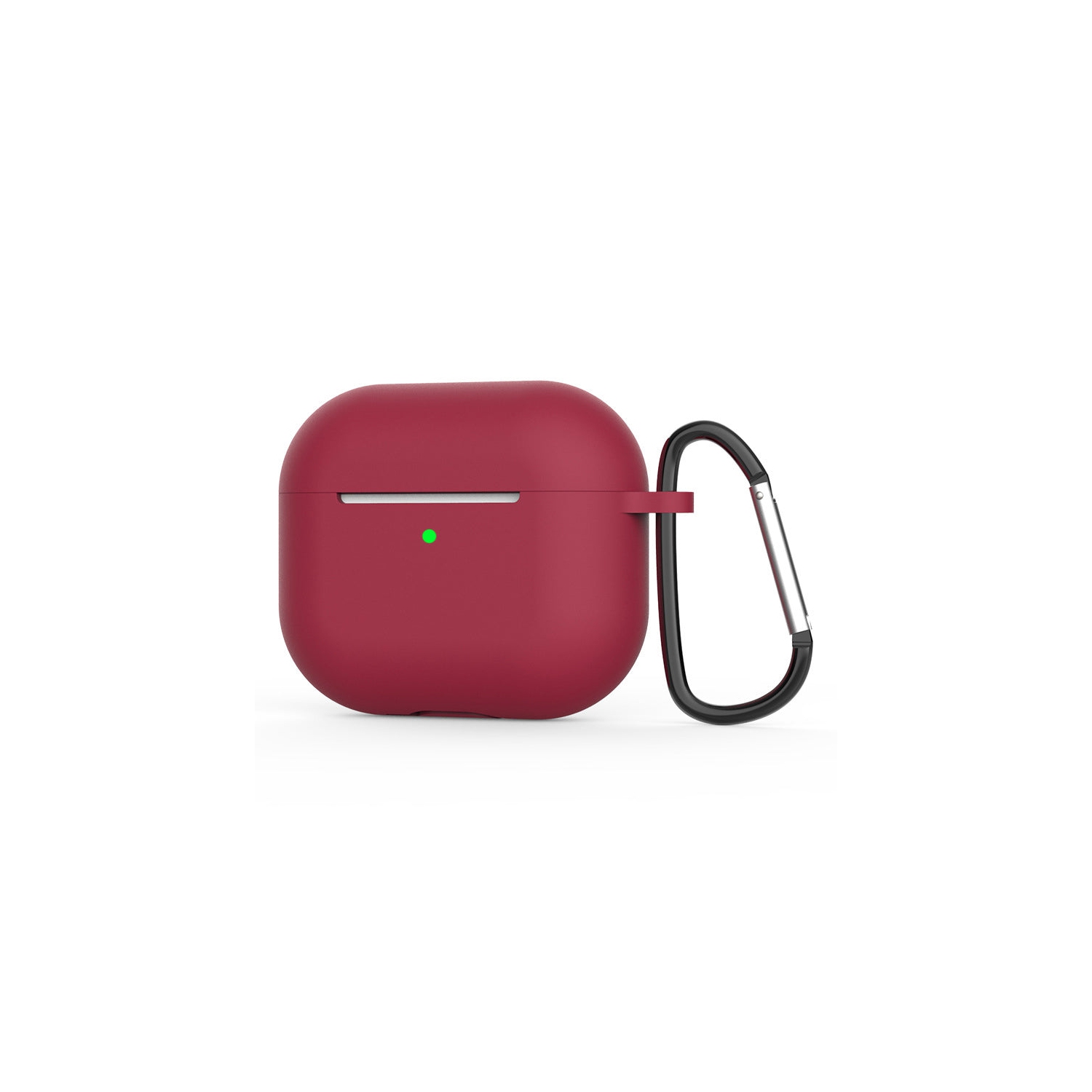 PANDACO Wine Red Soft Case for AirPods Charging Case