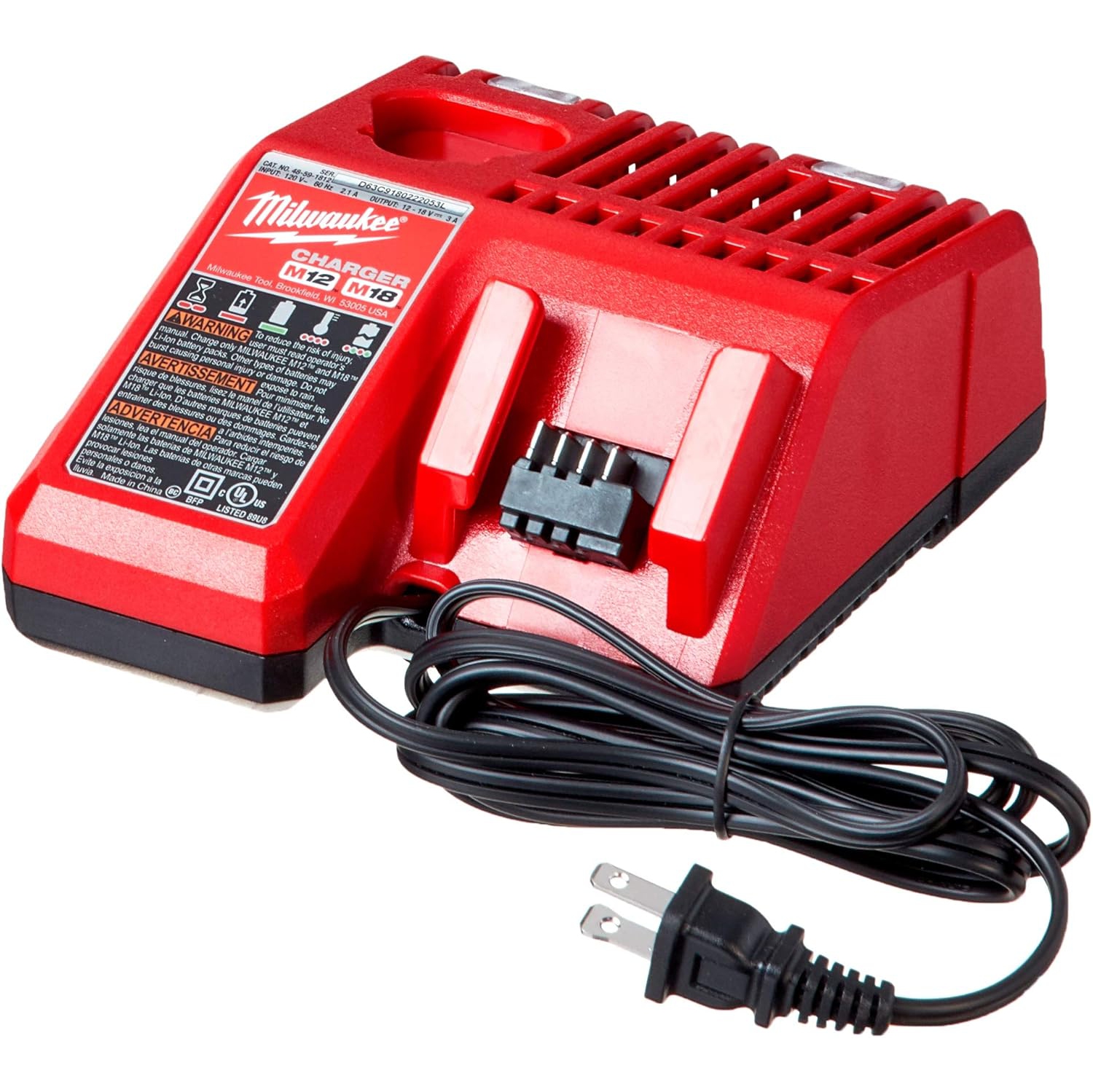 Perceuse à percussion compacte sans fil Milwaukee 2696-24 M18/tournevis à percussion hexagonal Sawzall/1/4