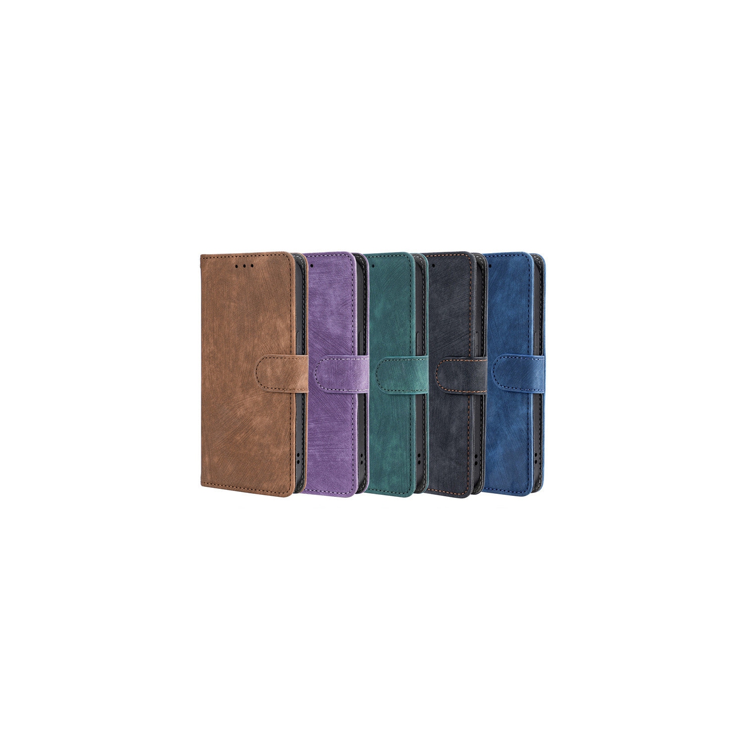 Étui portefeuille noir de PANDACO pour Pixel 8 Pro de Google