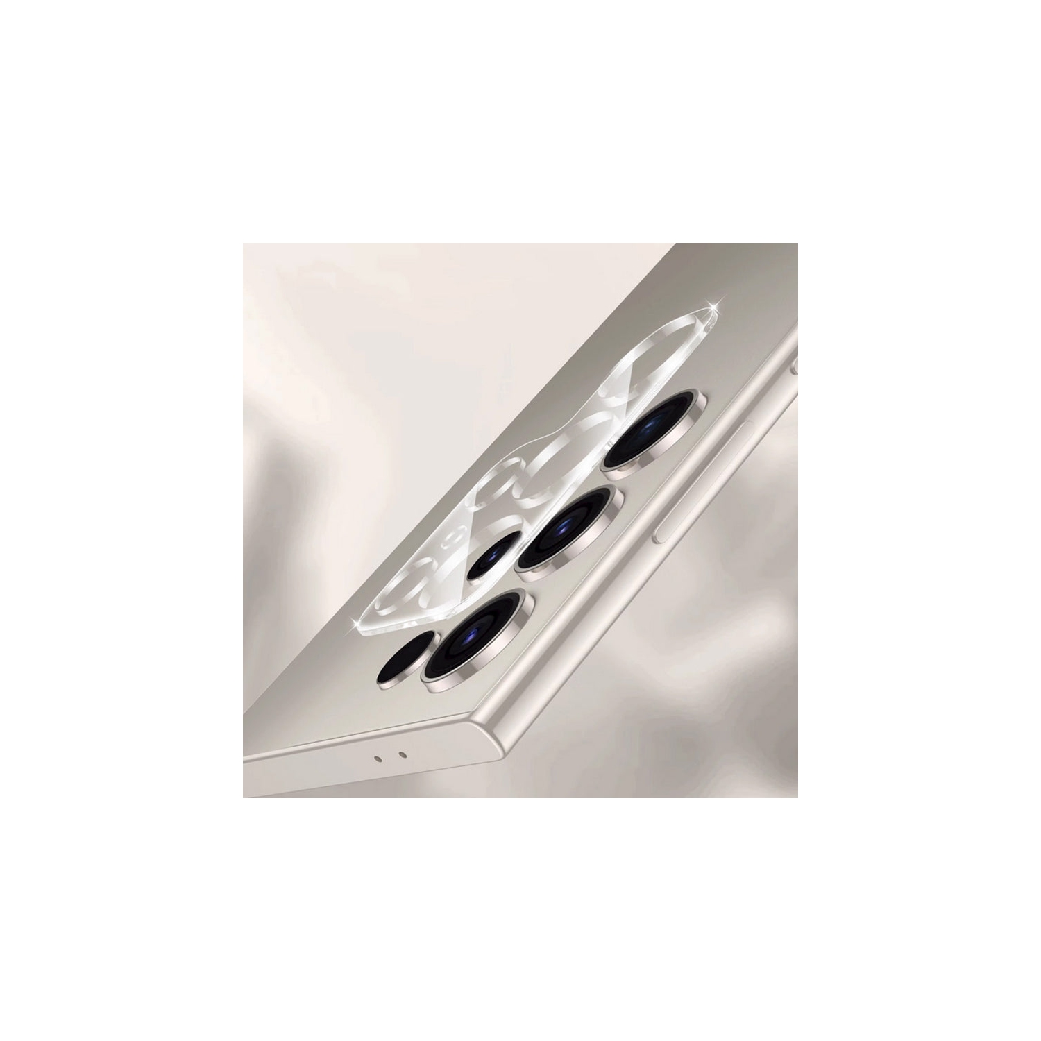 PANDACO Camera Lens Tempered Glass Protector for Samsung Galaxy S24 Ultra