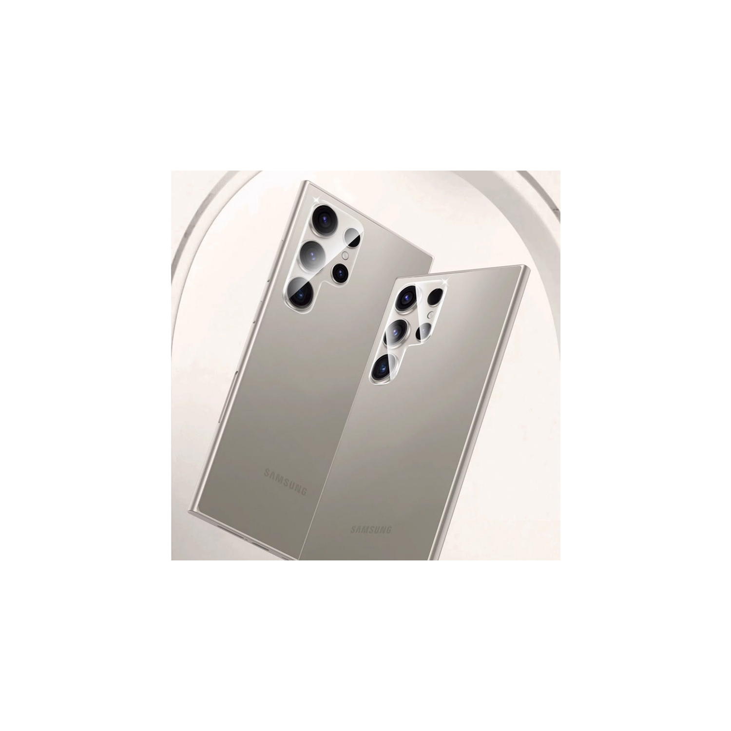 PANDACO Camera Lens Tempered Glass Protector for Samsung Galaxy S24 Ultra