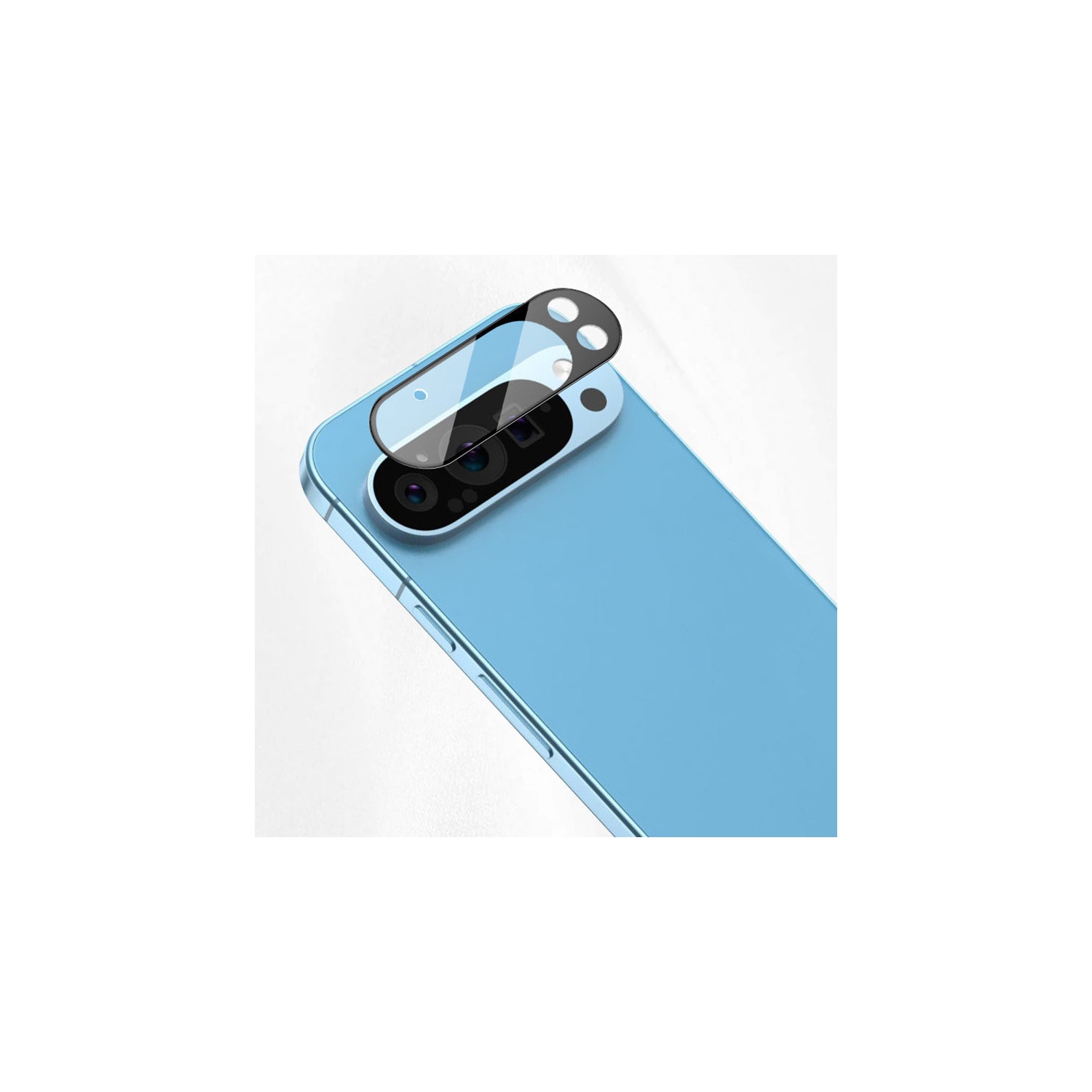 Protecteur d'objectif en verre trempé de PANDACO pour Pixel 9 Pro de Google