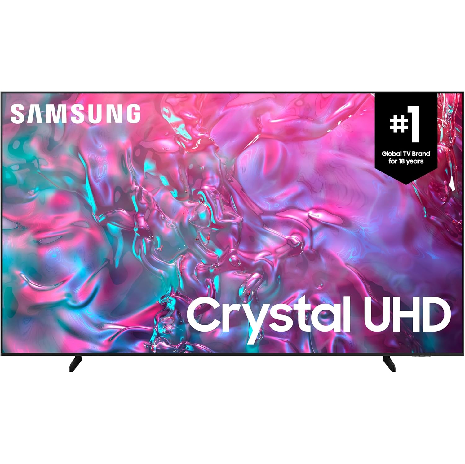 SAMSUNG 98-Inch Class Crystal UHD Smart TV with Crystal Processor 4K, 120 Hz Refresh Rate, Q-Symphony, Air Slim Design - [UN98DU9000FXZC]- Open Box (10/10 Condition)