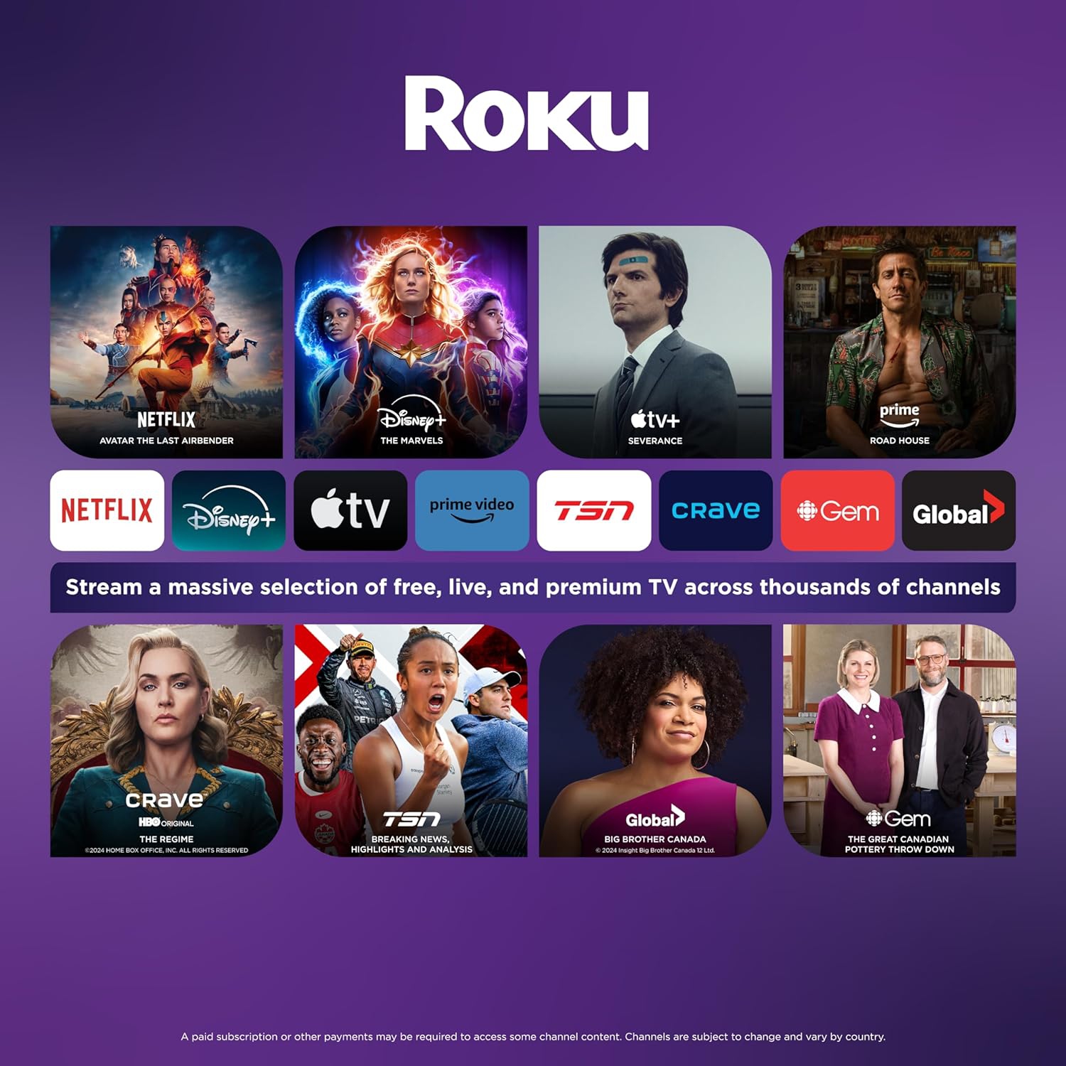 Open Box - Roku Express HD Streaming Device with High-Speed HDMI Cable and Simple Remote (No TV Controls), Guided Setup and Fast Wi-Fi