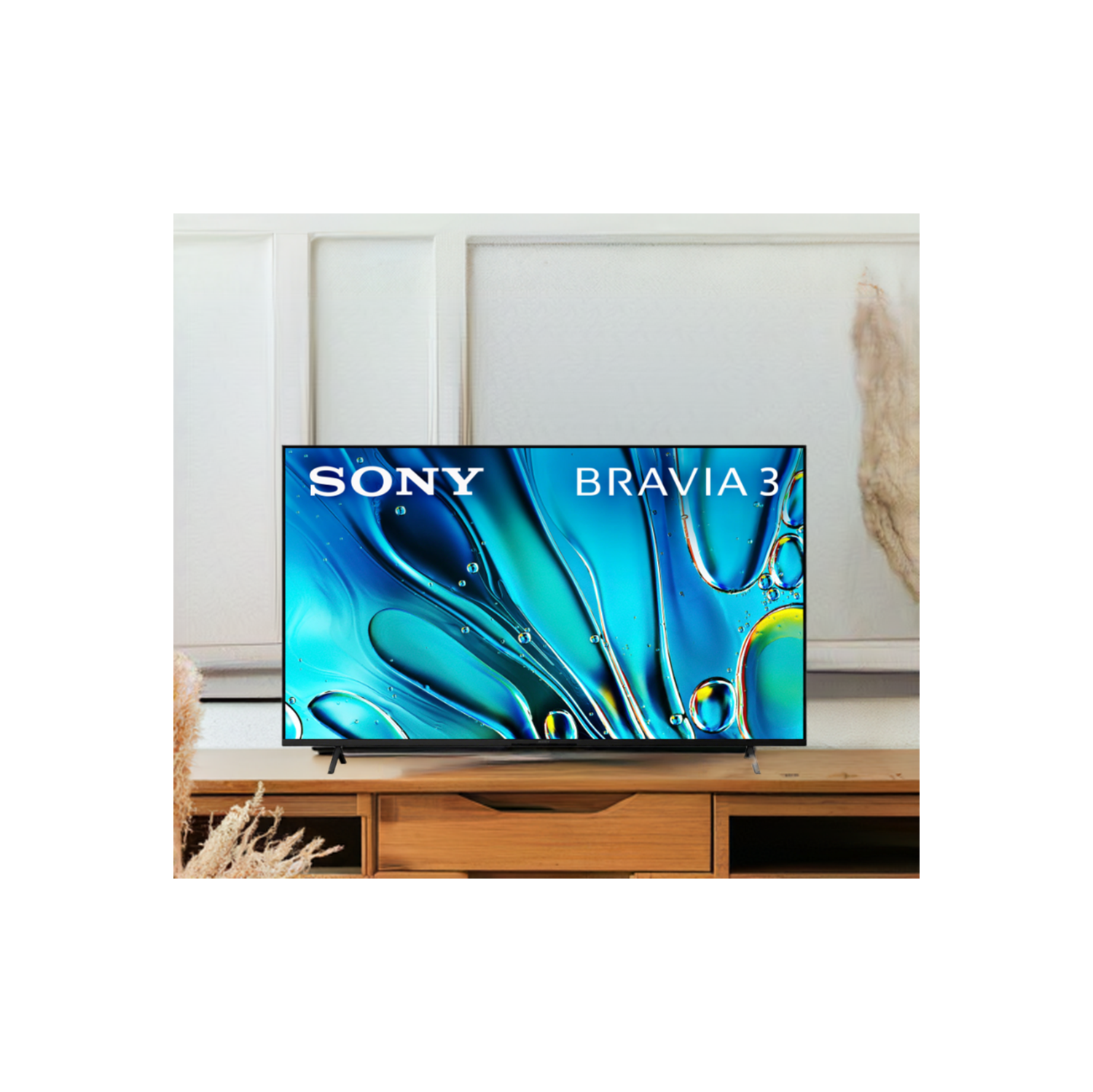 Refurbished - Sony K-65S30 Bravia 3 65" 4K HDR LED Smart Google TV - 2024