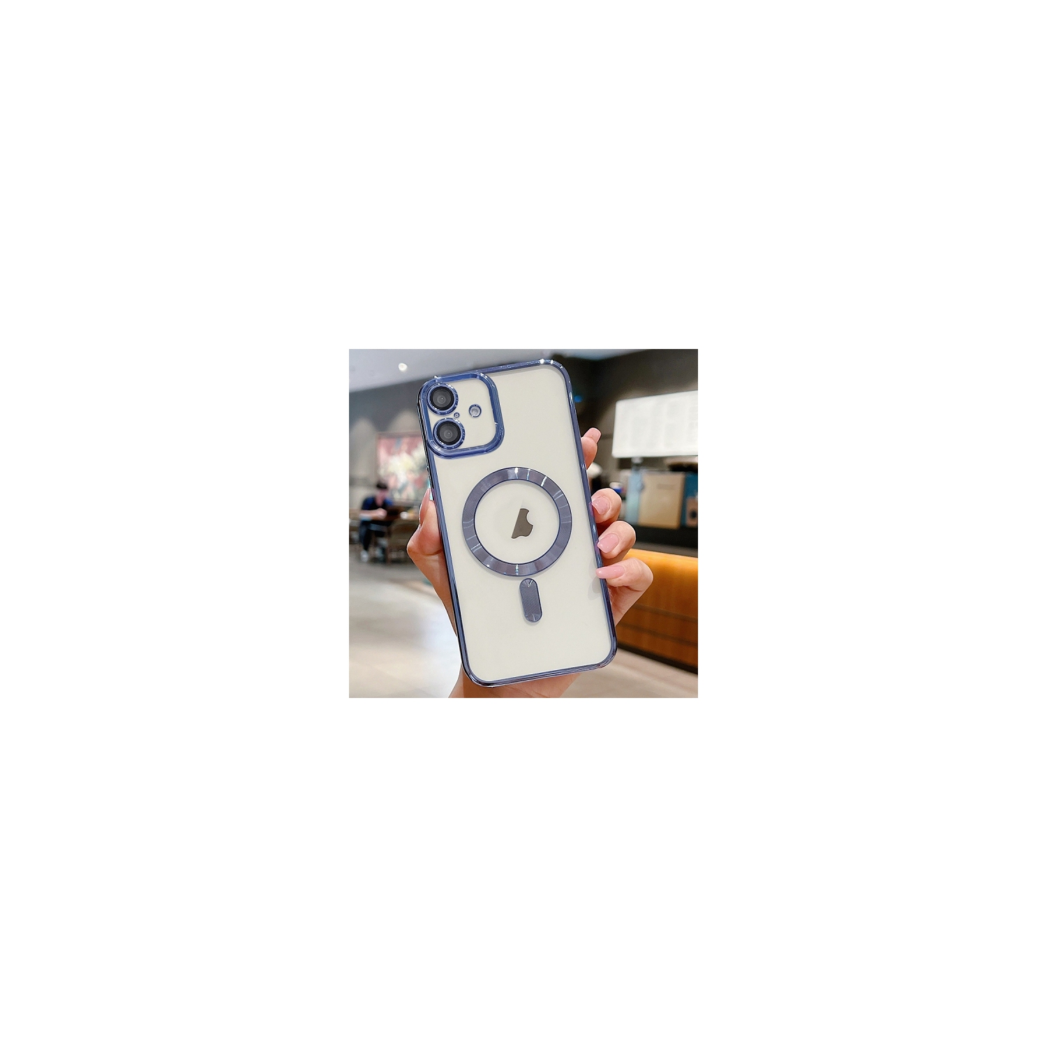 TopSave – Étui souple transparent pour iPhone de 16 6,1 po, objectif d’appareil photo, protection complète, avec MagSafe, étui antichoc en TPUR