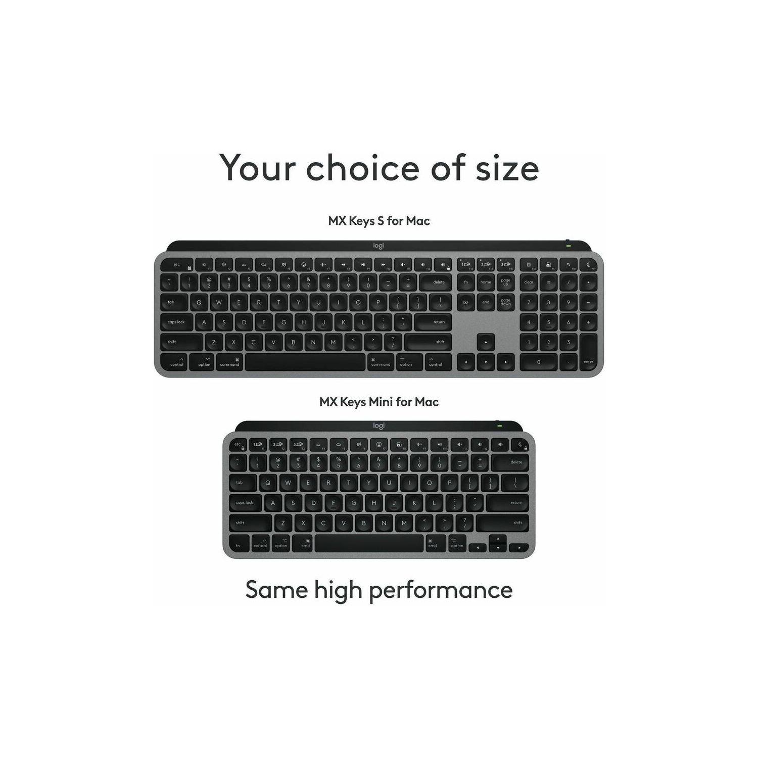 Logitech Master Bluetooth Wireless Ergonomic Keyboard - Space Gray - English