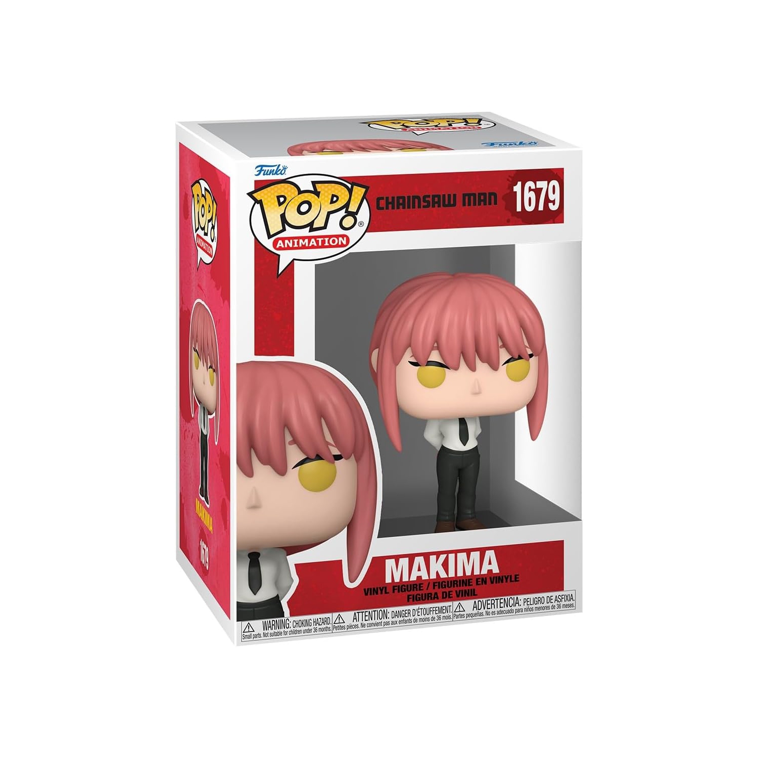 Pop Animation Chainsaw Man 3.75 Inch Action Figure - Makima #1679