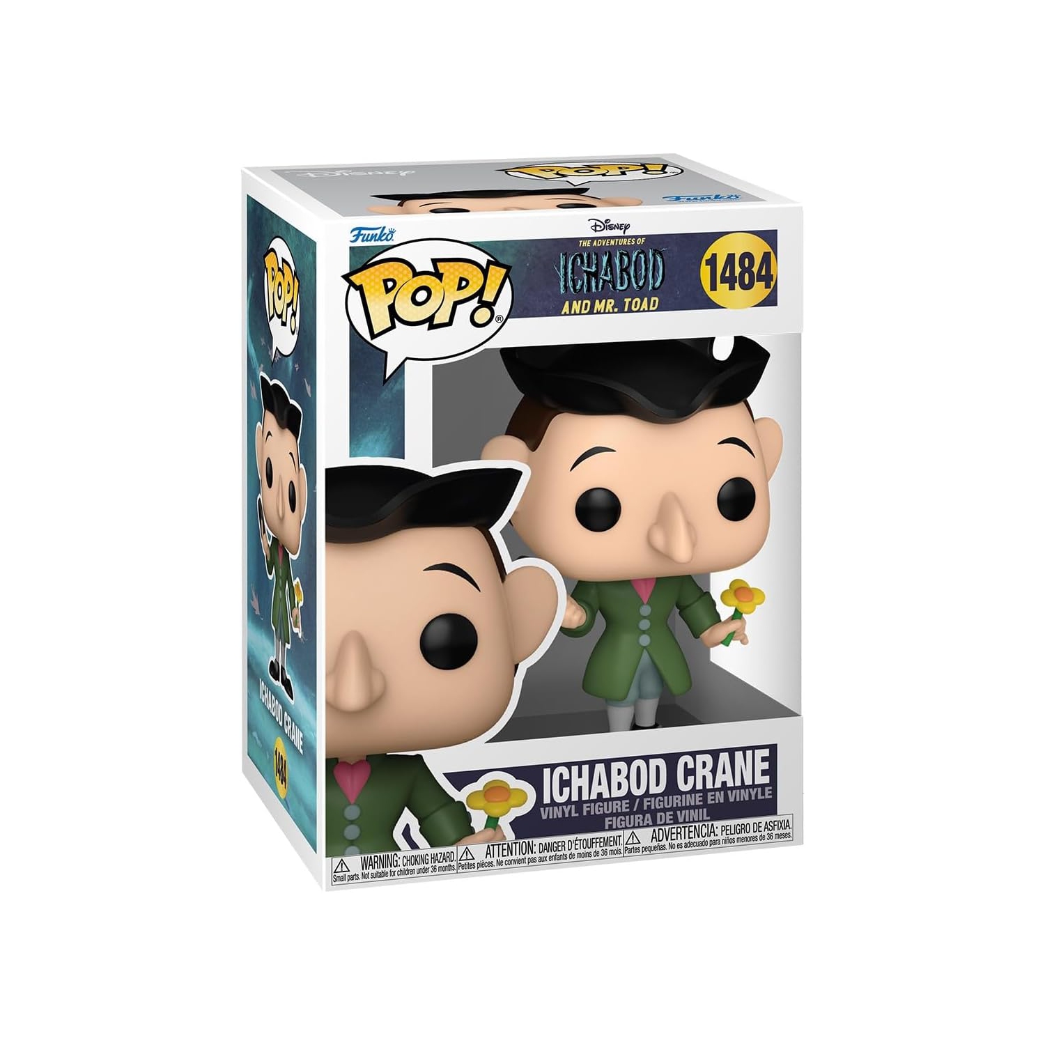 Pop Disney Sleepy Hollow 3.75 Inch Action Figure - Ichabod Crane #1484