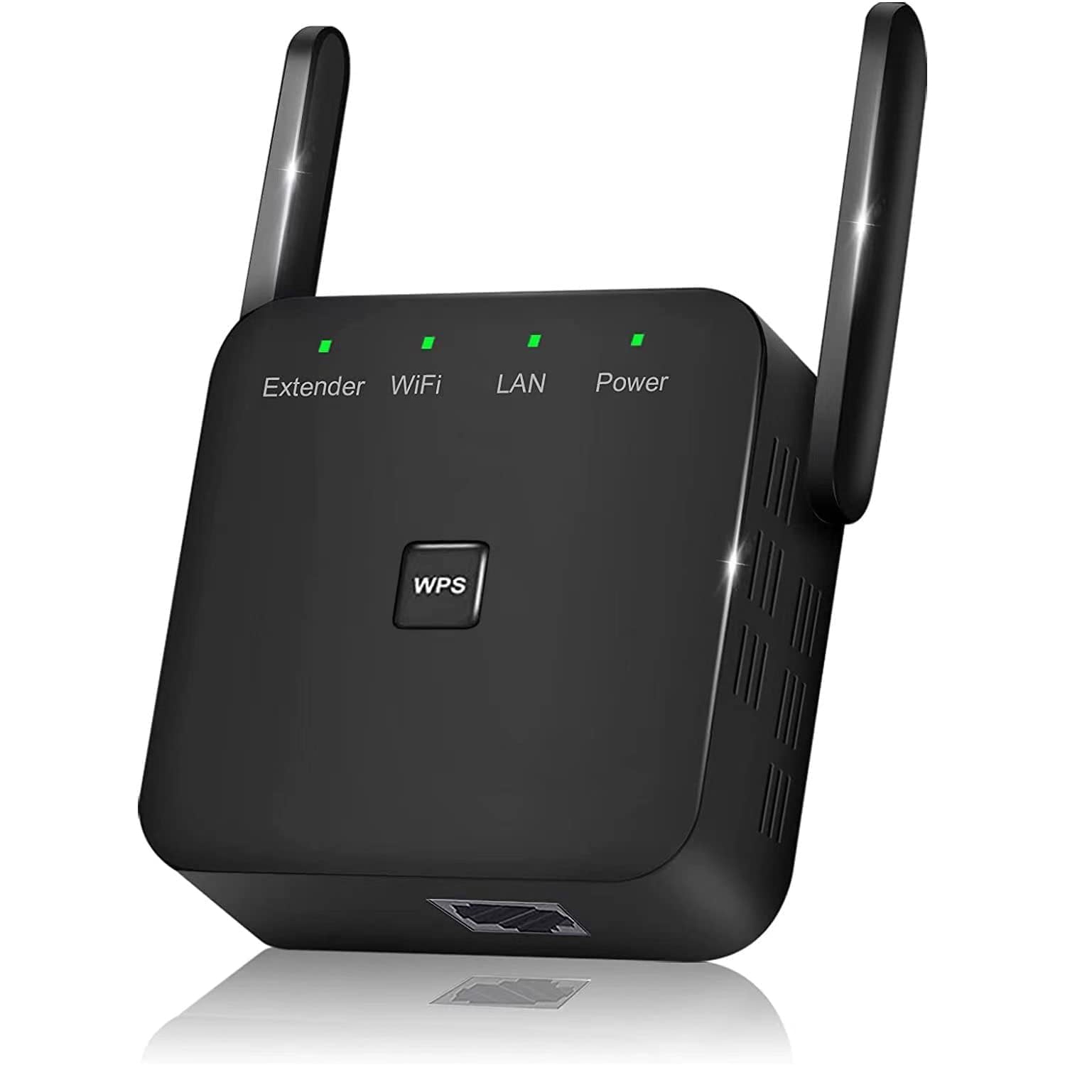 2024 Newest WiFi Extender, WiFi Repeater, WiFi Booster, Covers Up to 9840 Sq.ft and 60 Devices, Internet Booster - with Ethernet Port, Quick Setup, Home Wireless Signal Booster