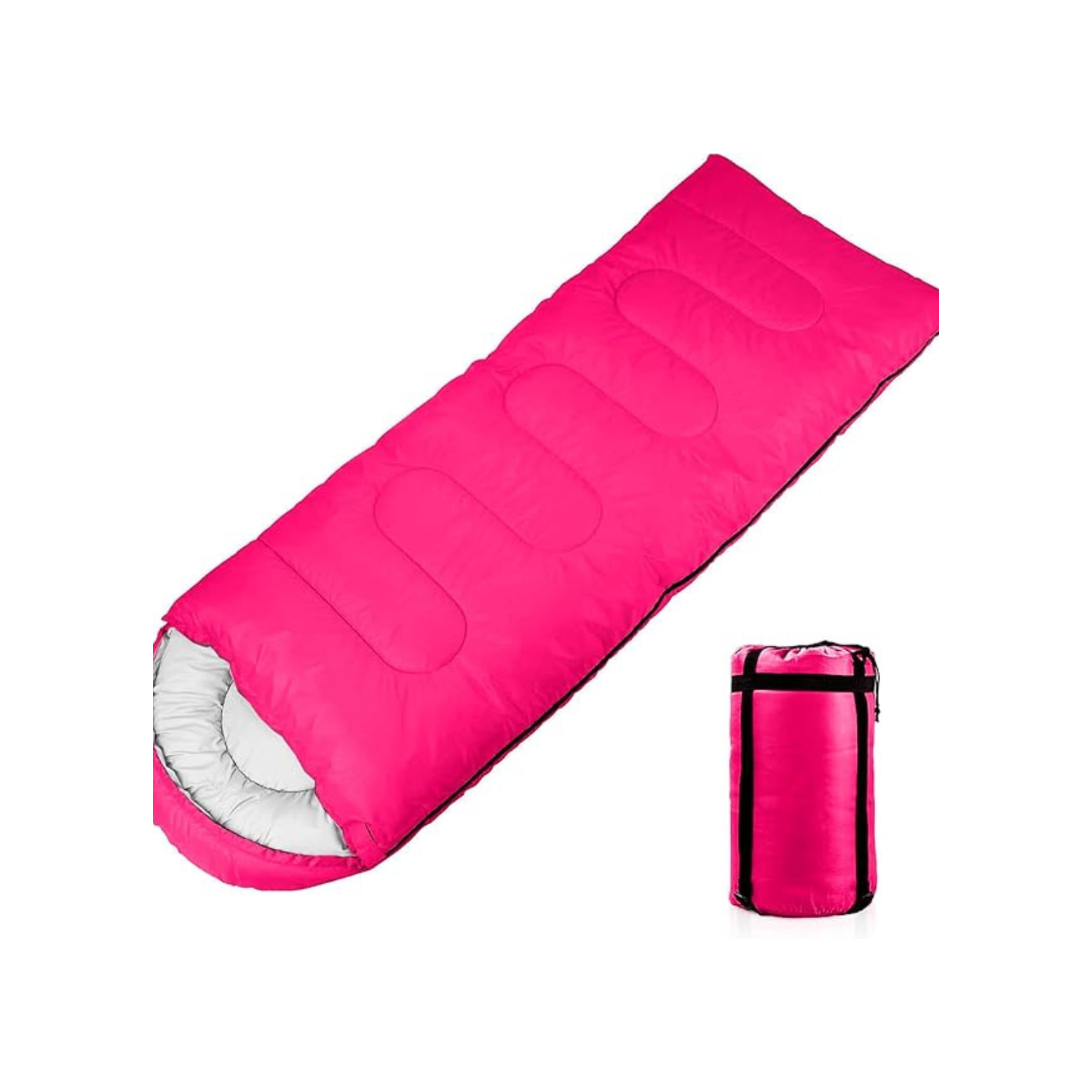 Sleeping Bags, 4 Seasons Sleeping Bag with Zippered Holes for Arms and Feet, Warm Cold Weather Lightweight Waterproof Sleeping Bags for Kids Adults