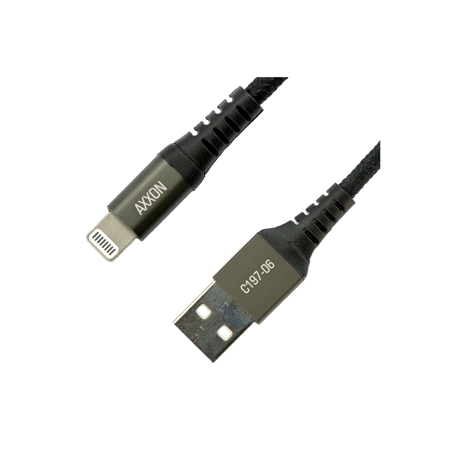 AxxonPremier Kevlar Lightning to USB A Cable, MFi-Certified iPhone 6 ft Charging Cable