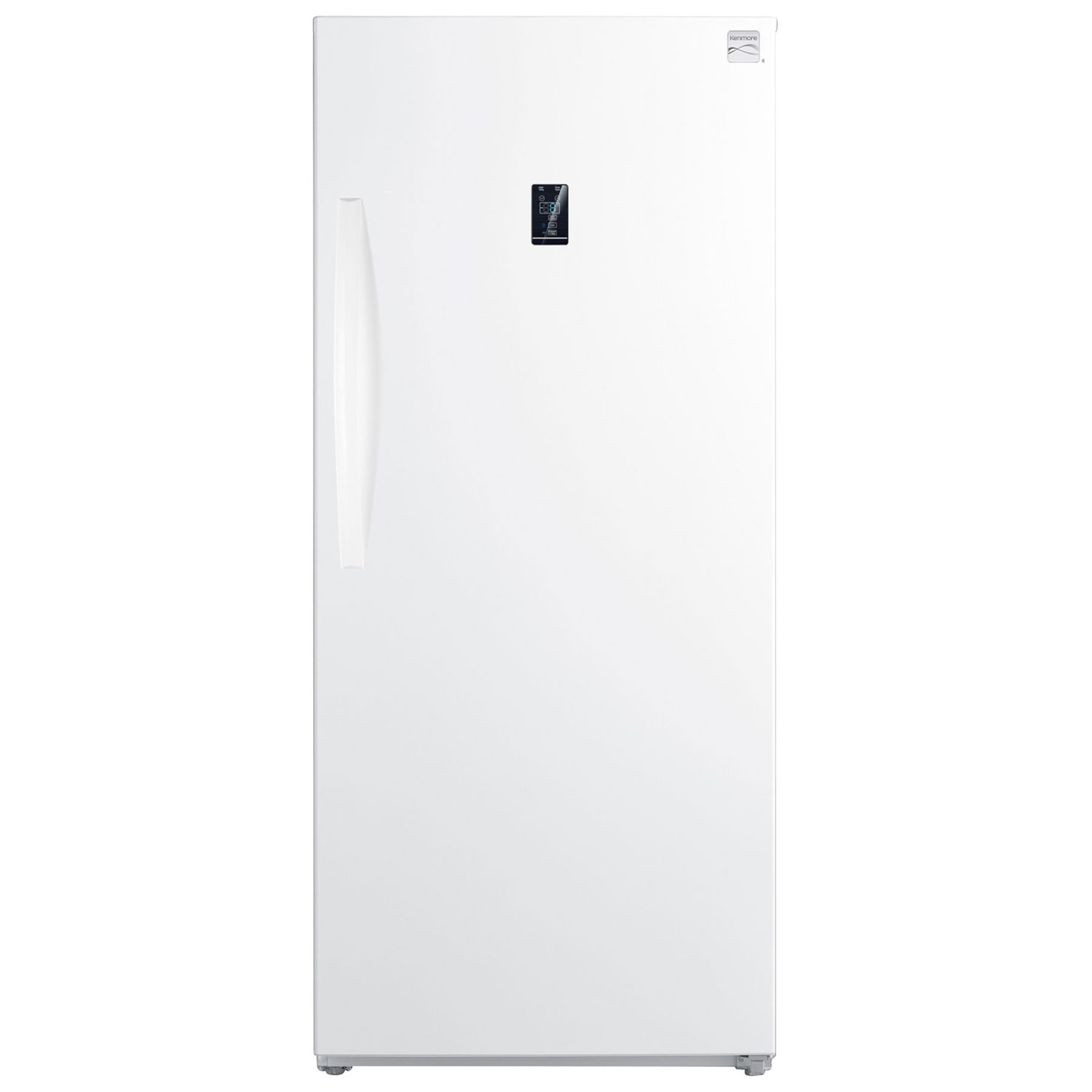 Kenmore 14 Cu. Ft. Garage Ready Upright Convertible Freezer/Fridge with LED Lighting (KKUF14-W) - White