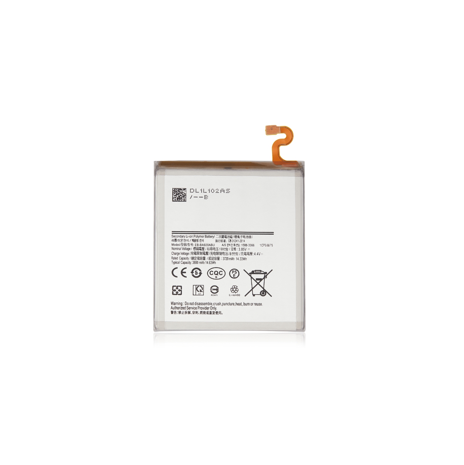 Replacement Battery Compatible For Samsung Galaxy A9 (EB-BA920ABU)