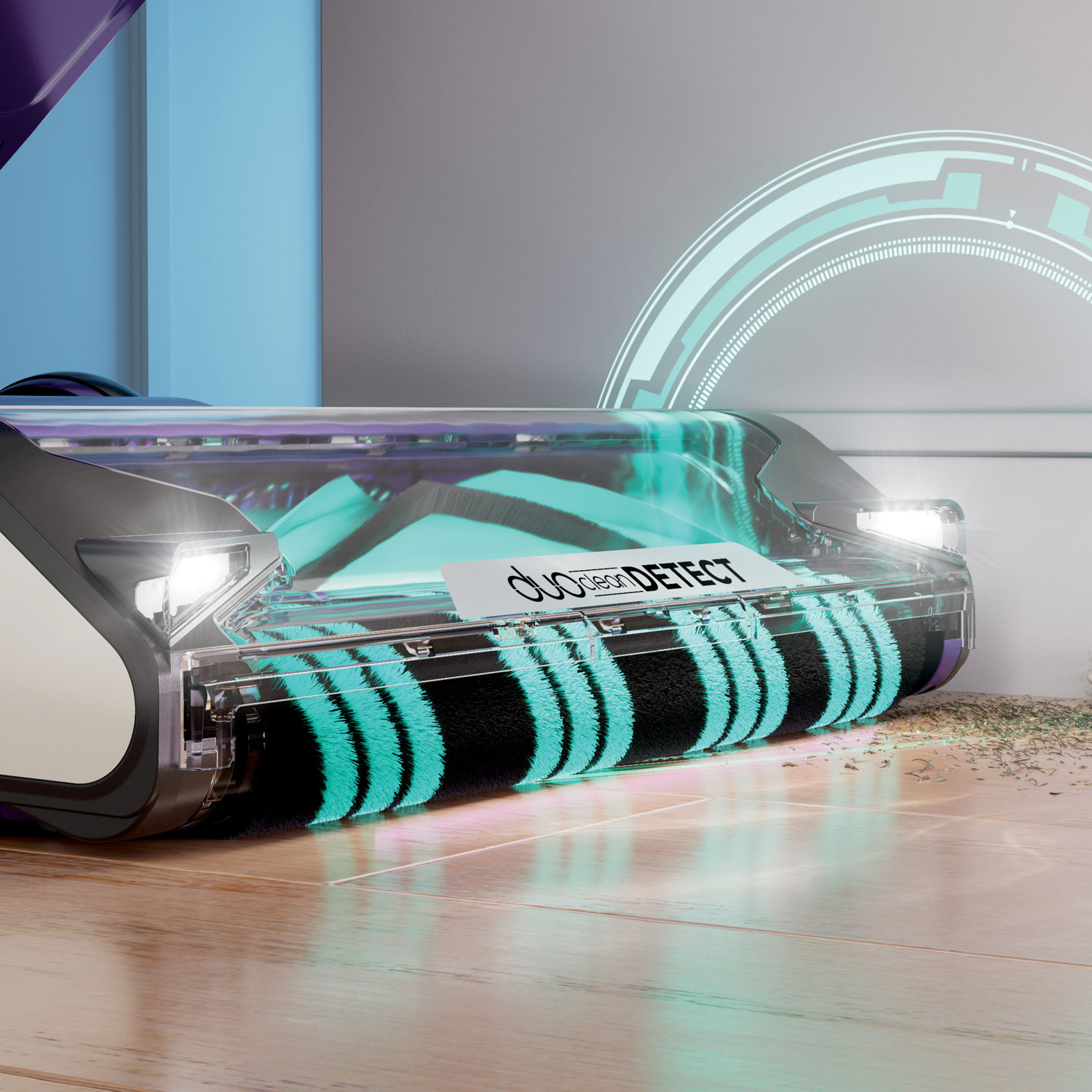 Shark PowerDetect Upright Vacuum - Eggplant