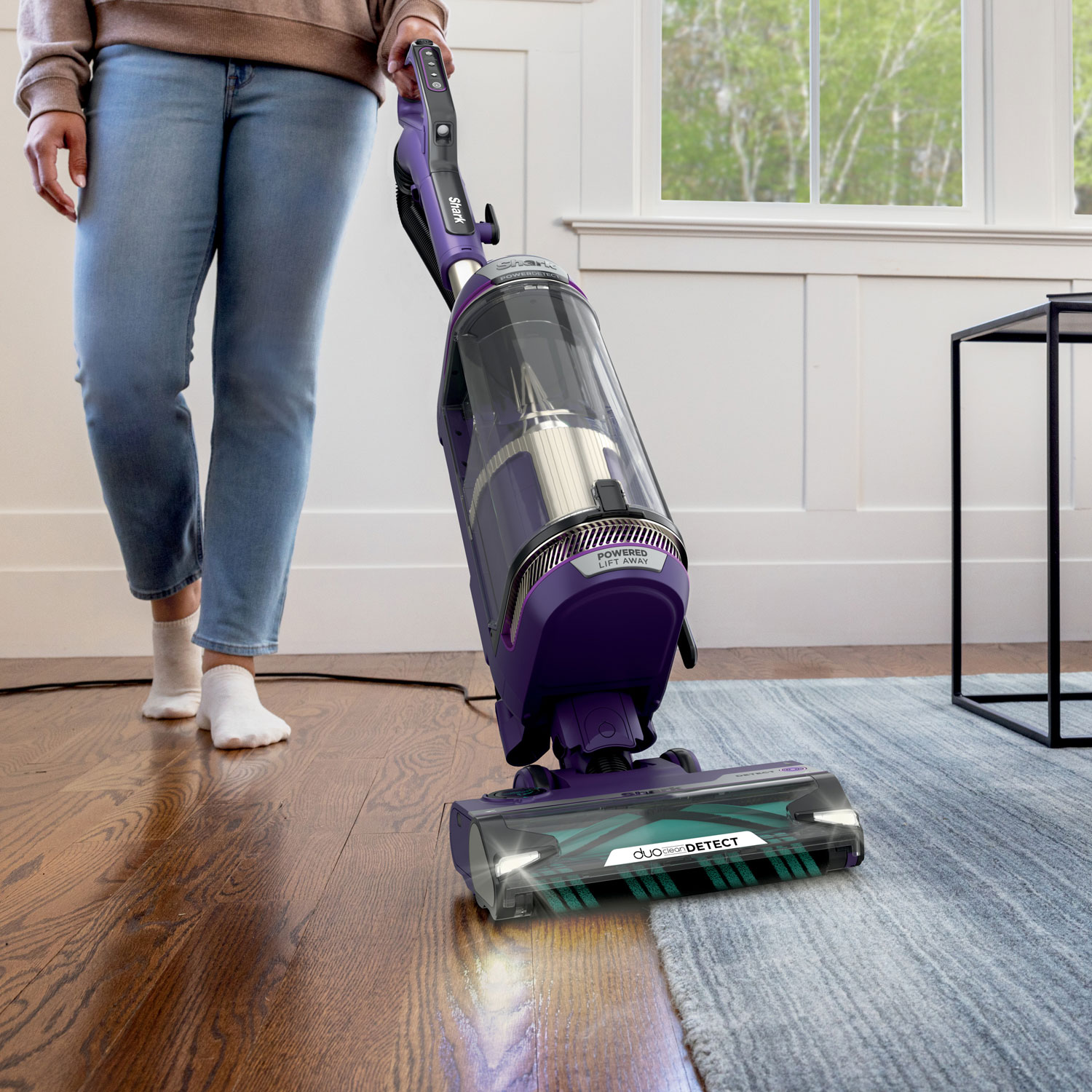 Shark PowerDetect Upright Vacuum - Eggplant