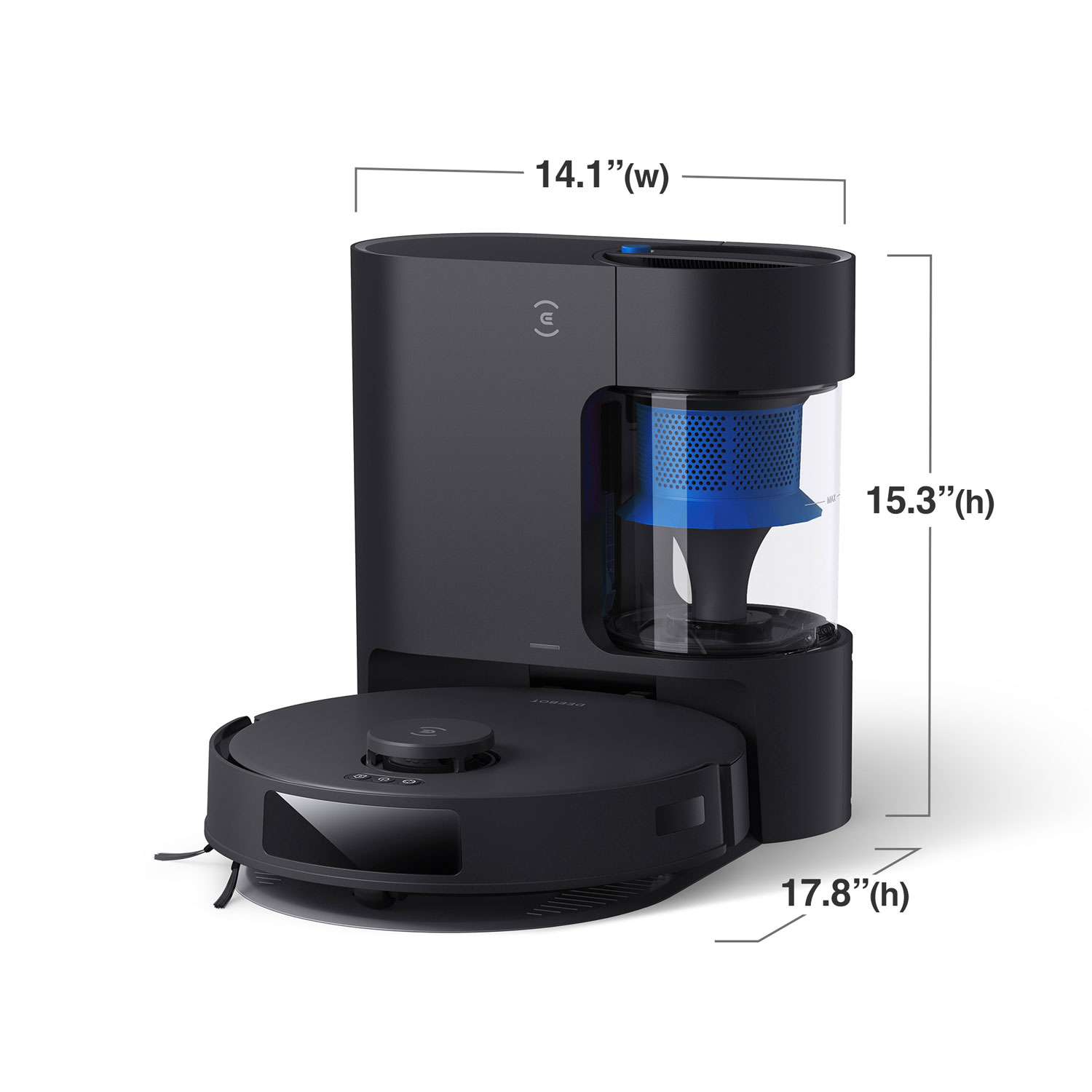 Aspirateur robot N20 Pro Plus d'Ecovacs - Noir