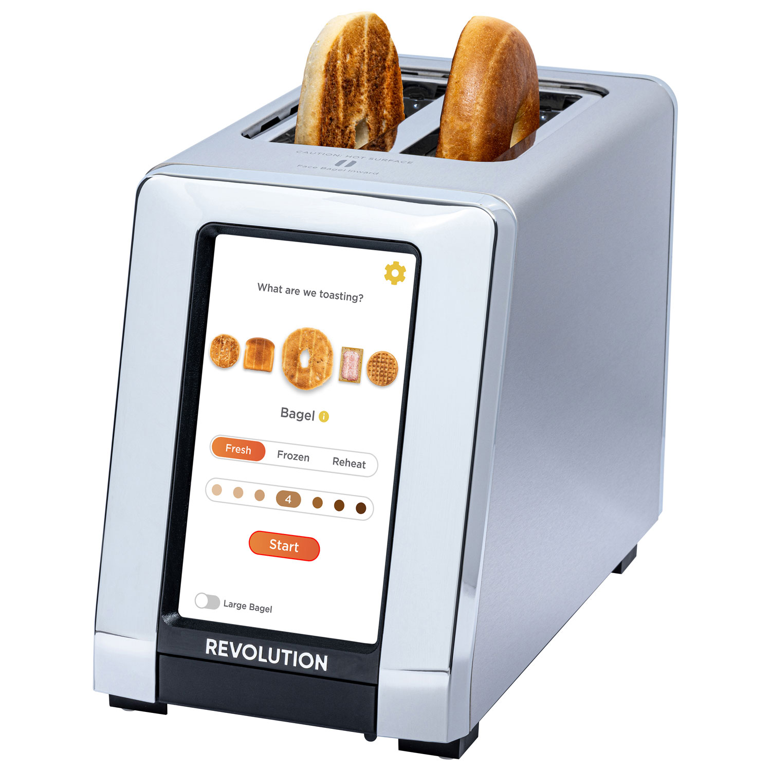 Revolution Revolution R180 Connect Toaster - 2-Slice - Silver