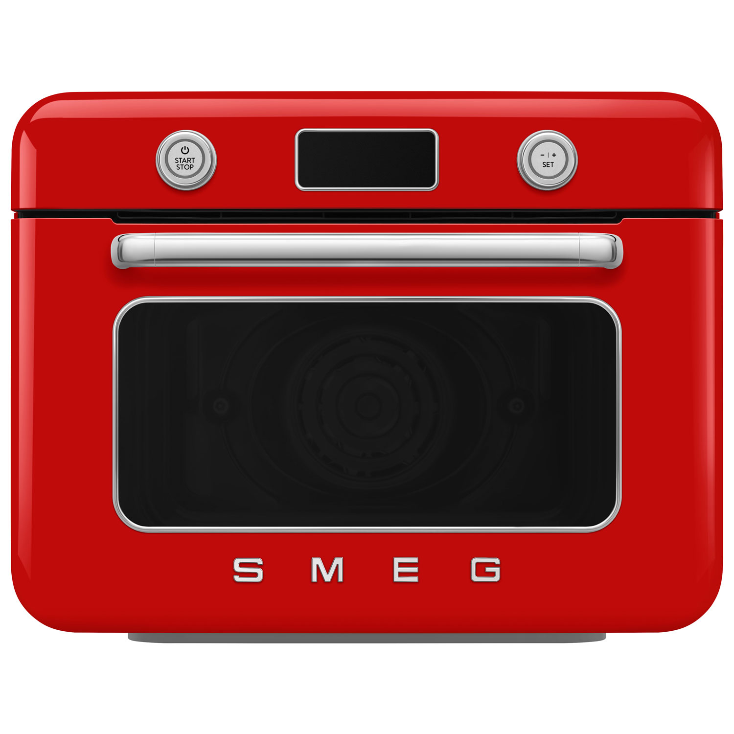 Smeg 10-in-1 Countertop Combination Air Fryer Toaster Oven with Steam - 1.05 Cu. Ft. - Red