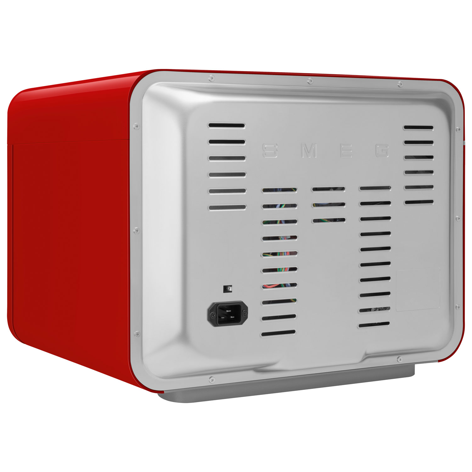 Smeg 10-in-1 Countertop Combination Air Fryer Toaster Oven with Steam - 1.05 Cu. Ft. - Red