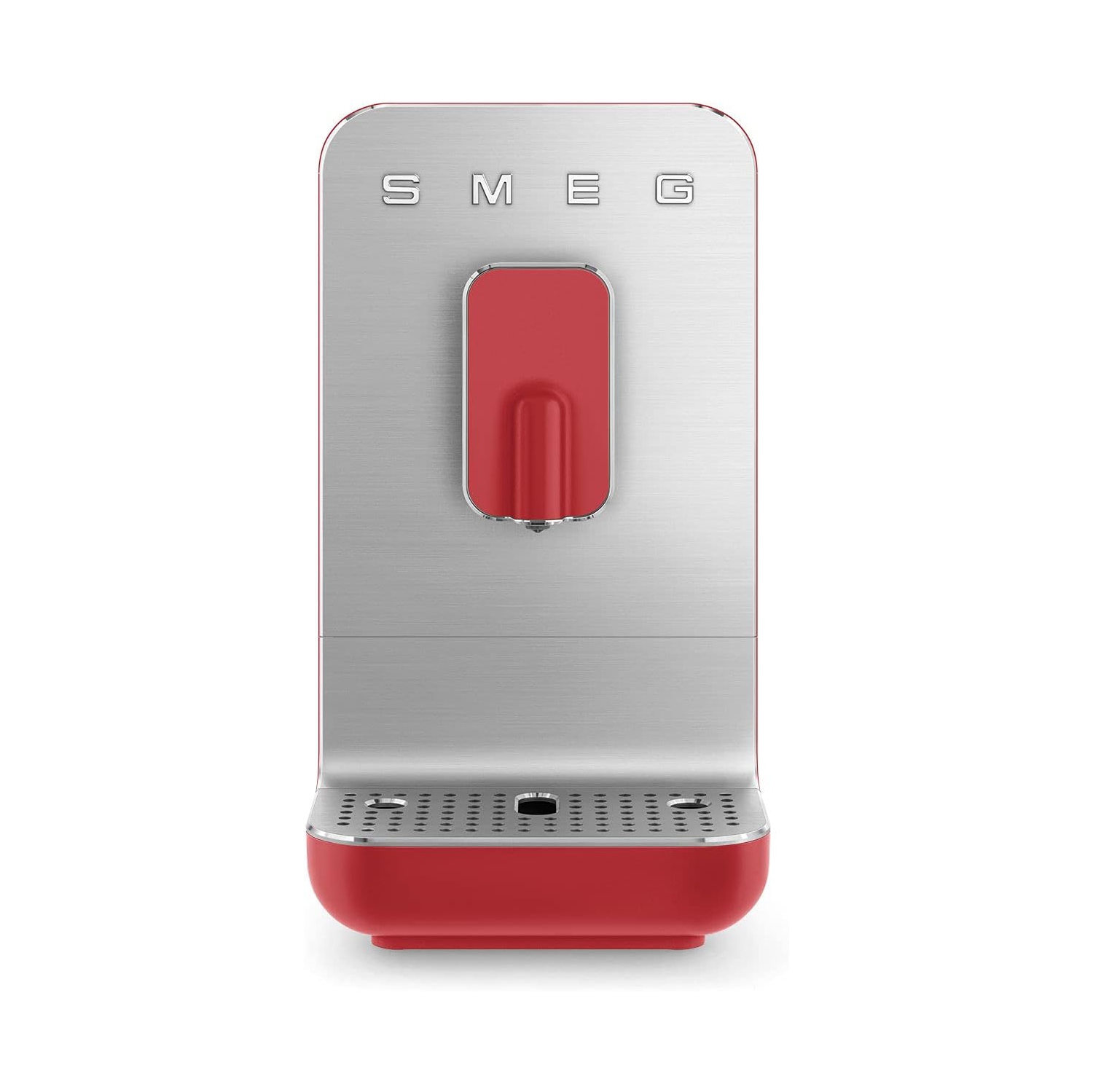 SMEG Fully Automatic Coffee Machine with Integrated Grinder, BCC01RDMUS, Red,