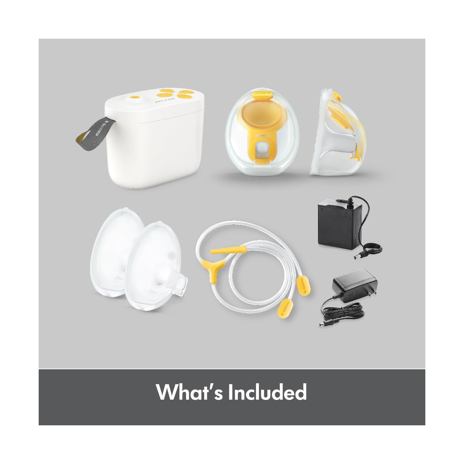 Tire-lait enfichable Pump In style de Medela, bonnets de la collection In-Bra, facile à nettoyer, pompe de secours Hospital performance