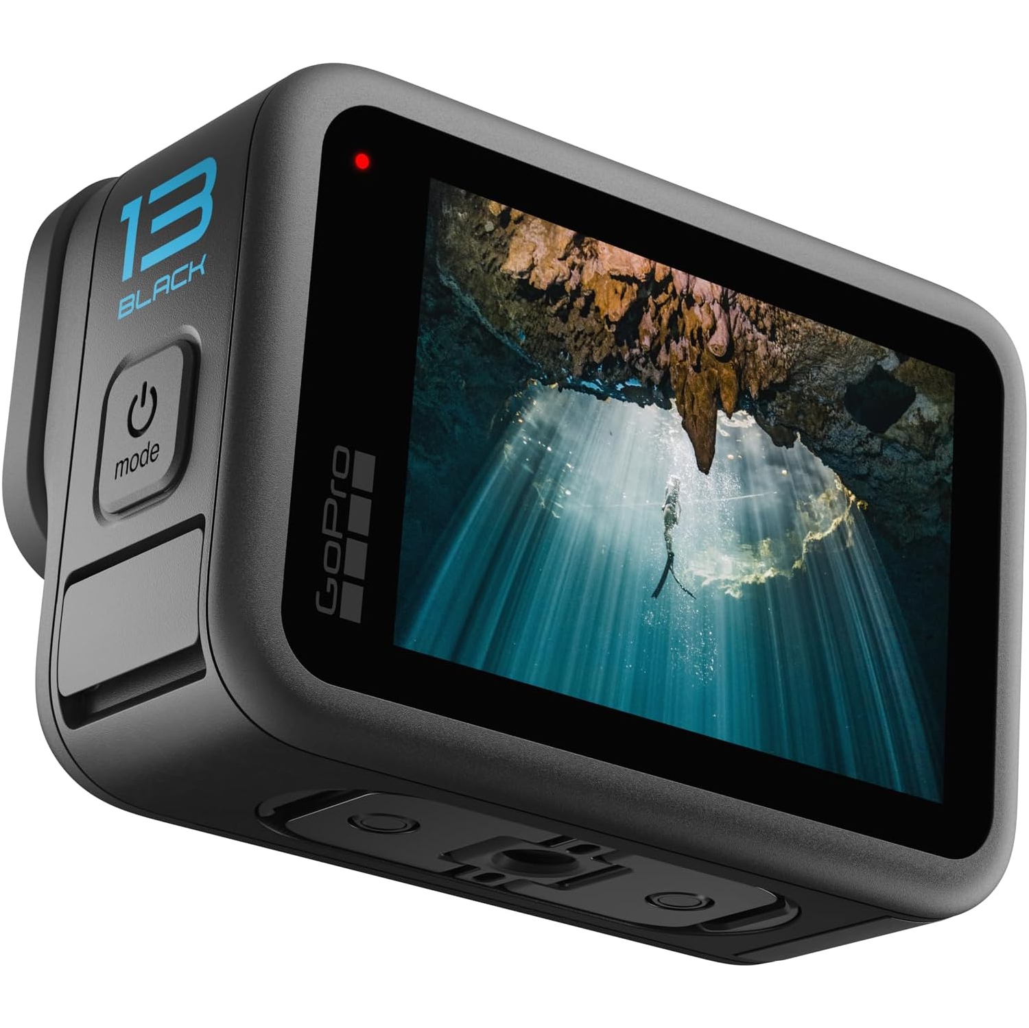 GoPro HERO13 Black - caméra d'action étanche avec vidéo 5.3K60, 27&nbsp;Mpx photo + compatibilité avec les objectifs série HB