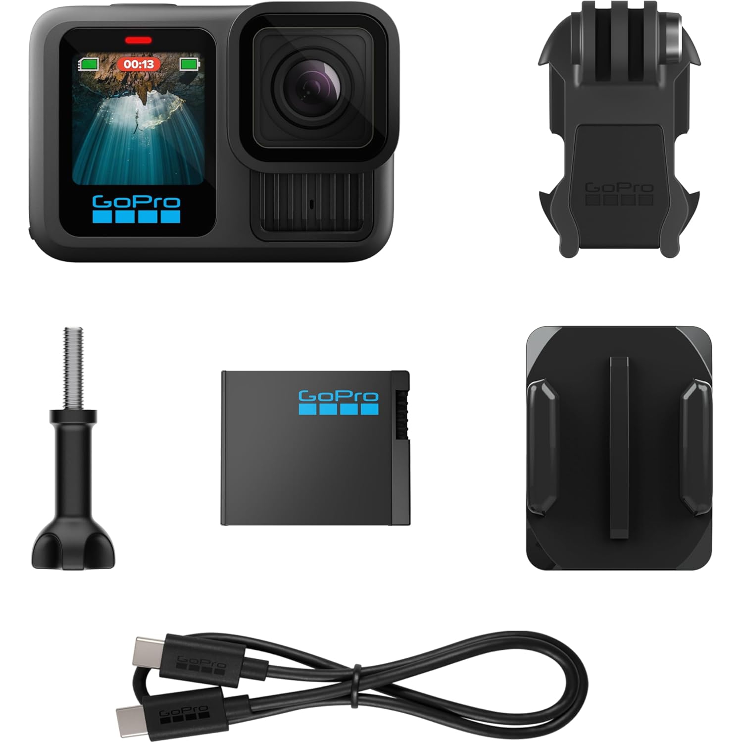GoPro HERO13 Black - Waterproof Action Camera with 5.3K60 Video