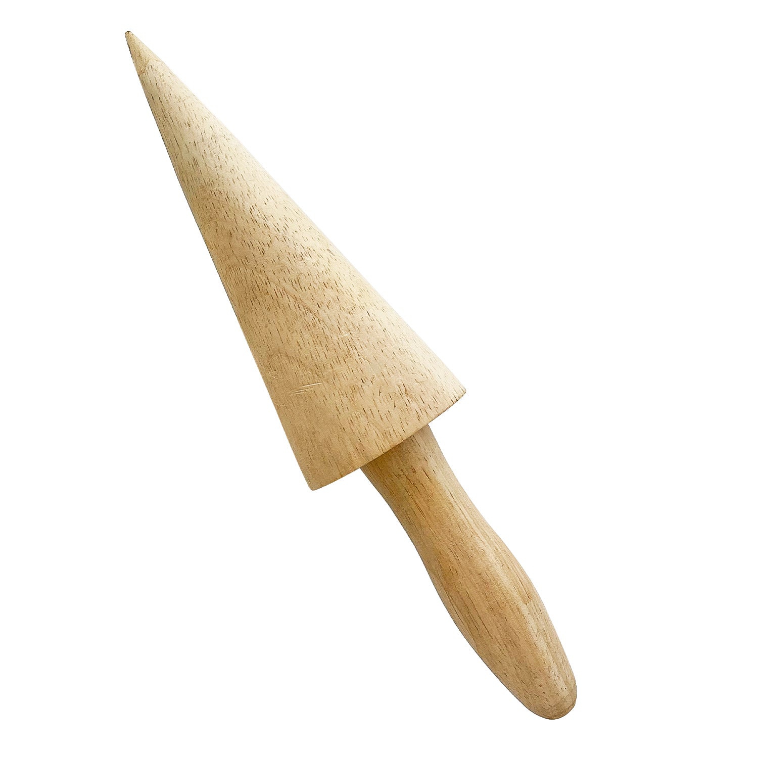 AC_WC Waffle Cone Roller | Ice Cream Cone Forming Tool | Wooden Cone Mould