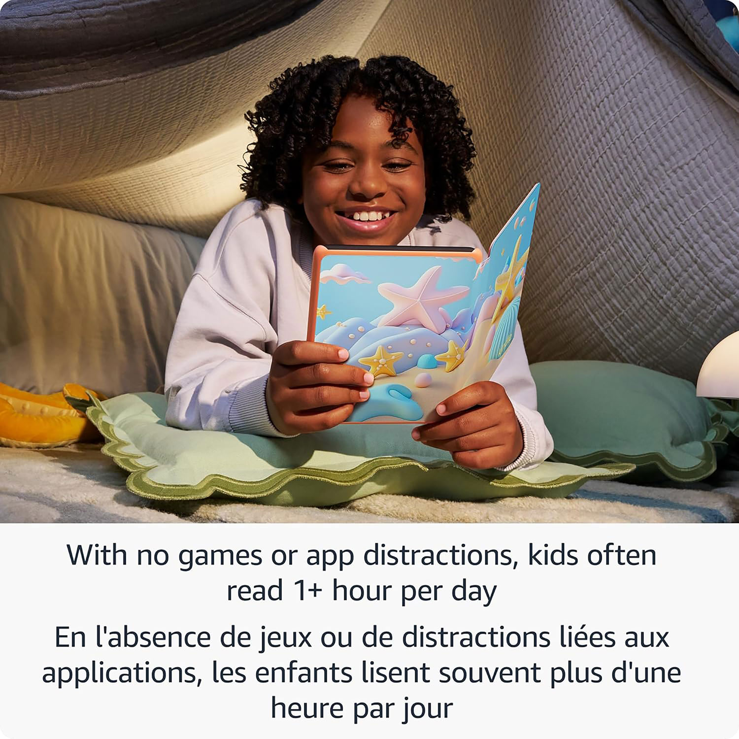 Amazon Kindle Paperwhite Kids 16GB 7" Digital eBook Reader with Touchscreen & Cover - Starfish