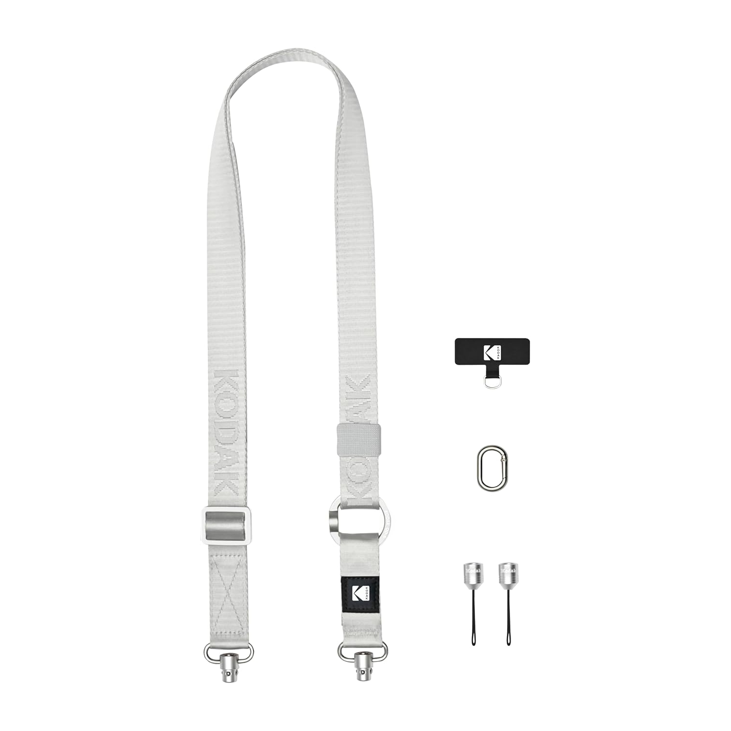 KODAK Multi-Purpose Camera Strap - Quick-Release, Adjustable, Lightweight, Durable Metal Swivels, Neck Shoulder Strap for SLR, Compact Cameras, Smart