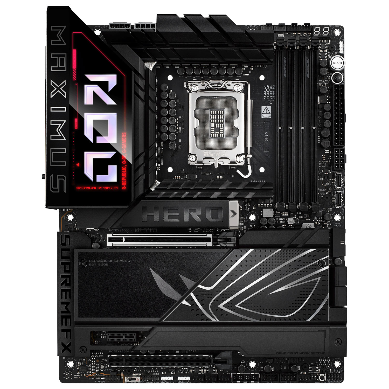 ASUS ROG MAXIMUS Z890 HERO Wi-Fi LGA1851 ATX DDR5 Intel Motherboard for Intel Core Ultra Processors