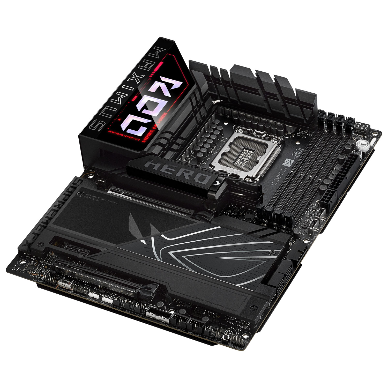 ASUS ROG MAXIMUS Z890 HERO Wi-Fi LGA1851 ATX DDR5 Intel Motherboard for Intel Core Ultra Processors