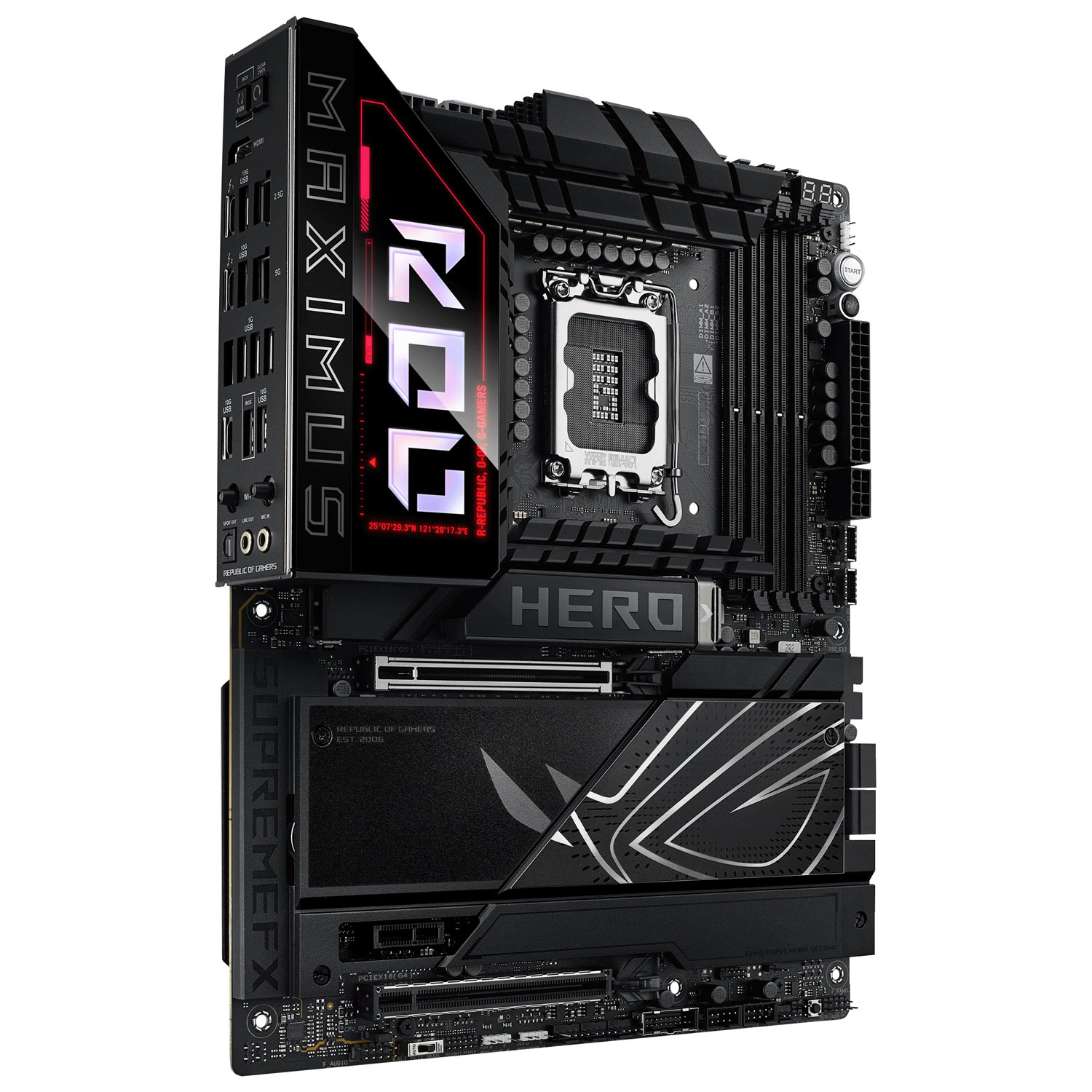 ASUS ROG MAXIMUS Z890 HERO Wi-Fi LGA1851 ATX DDR5 Intel Motherboard for Intel Core Ultra Processors