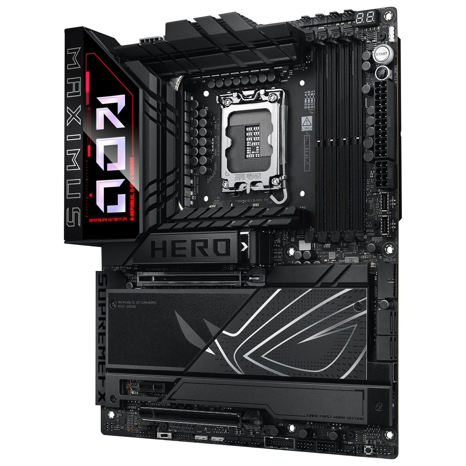 ASUS ROG MAXIMUS Z890 HERO Wi-Fi LGA1851 ATX DDR5 Intel Motherboard for Intel Core Ultra Processors