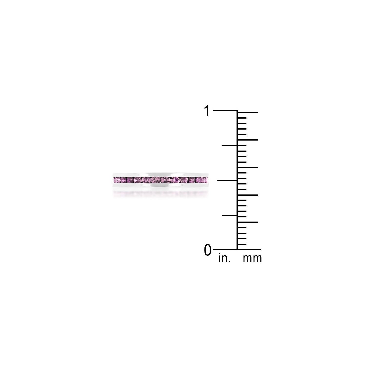 Stylish Stackables Crystal Ring