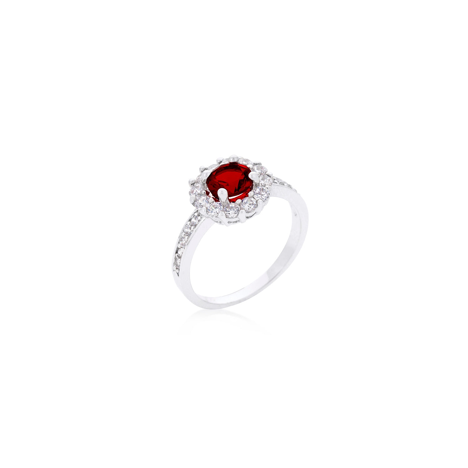Birthstone Engagement Ring in