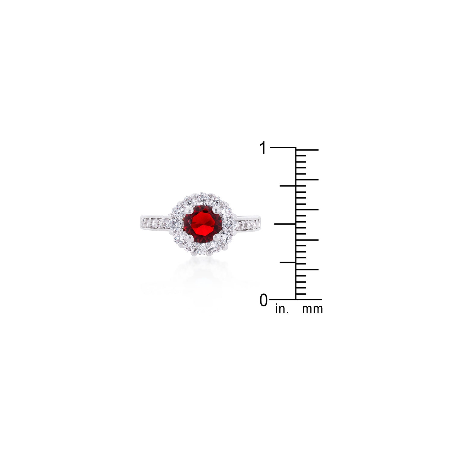 Birthstone Engagement Ring in