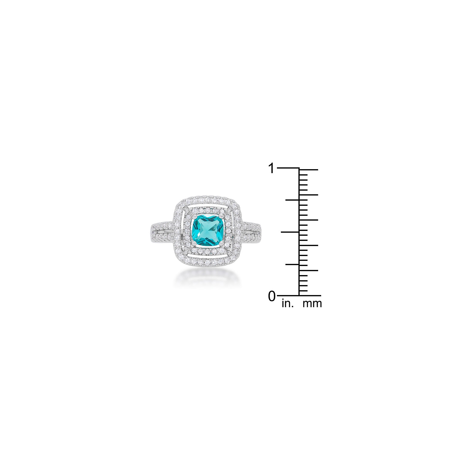 Bague rétro à micropavé