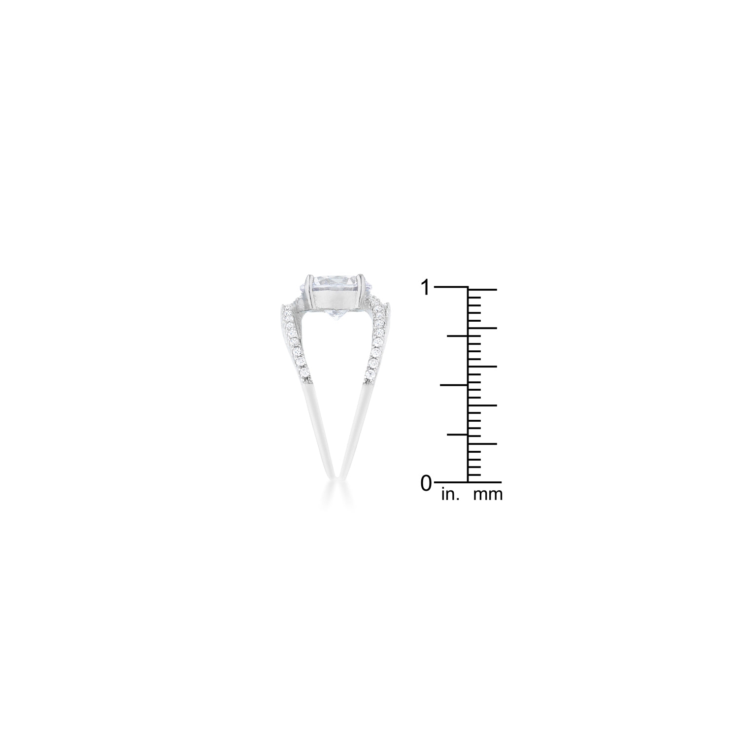 Girana 3ct CZ Contemporary Ring