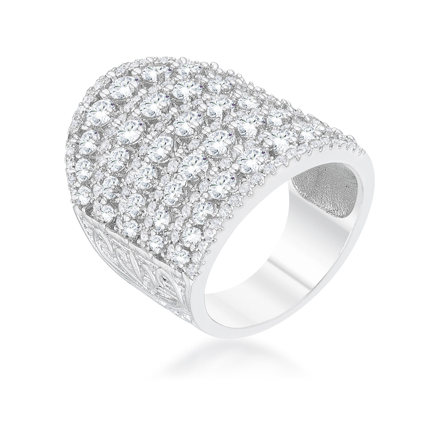 Charlyn 2.5ct CZ Statement Cocktail Ring