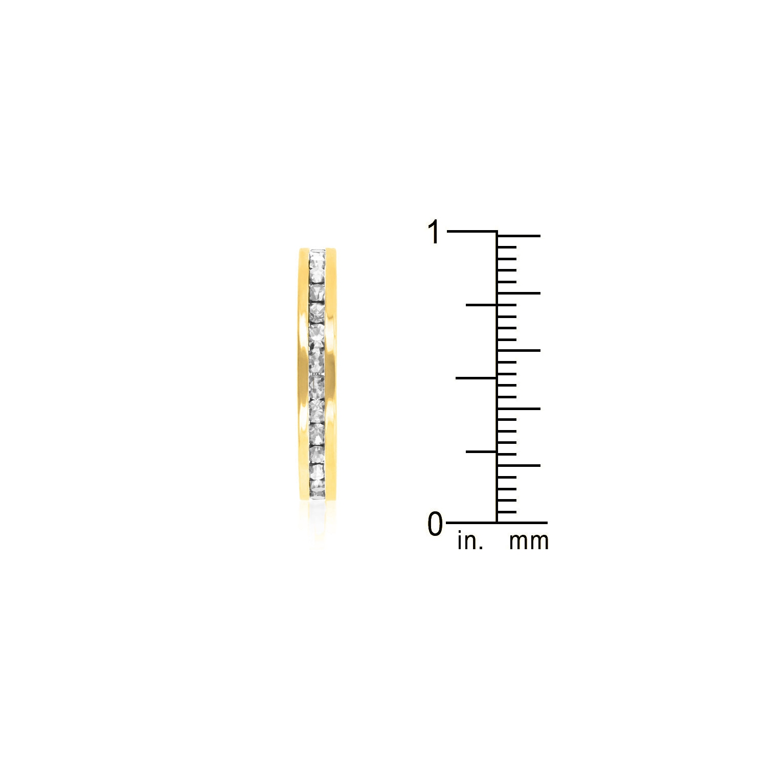 Stylish Stackables Crystal Ring